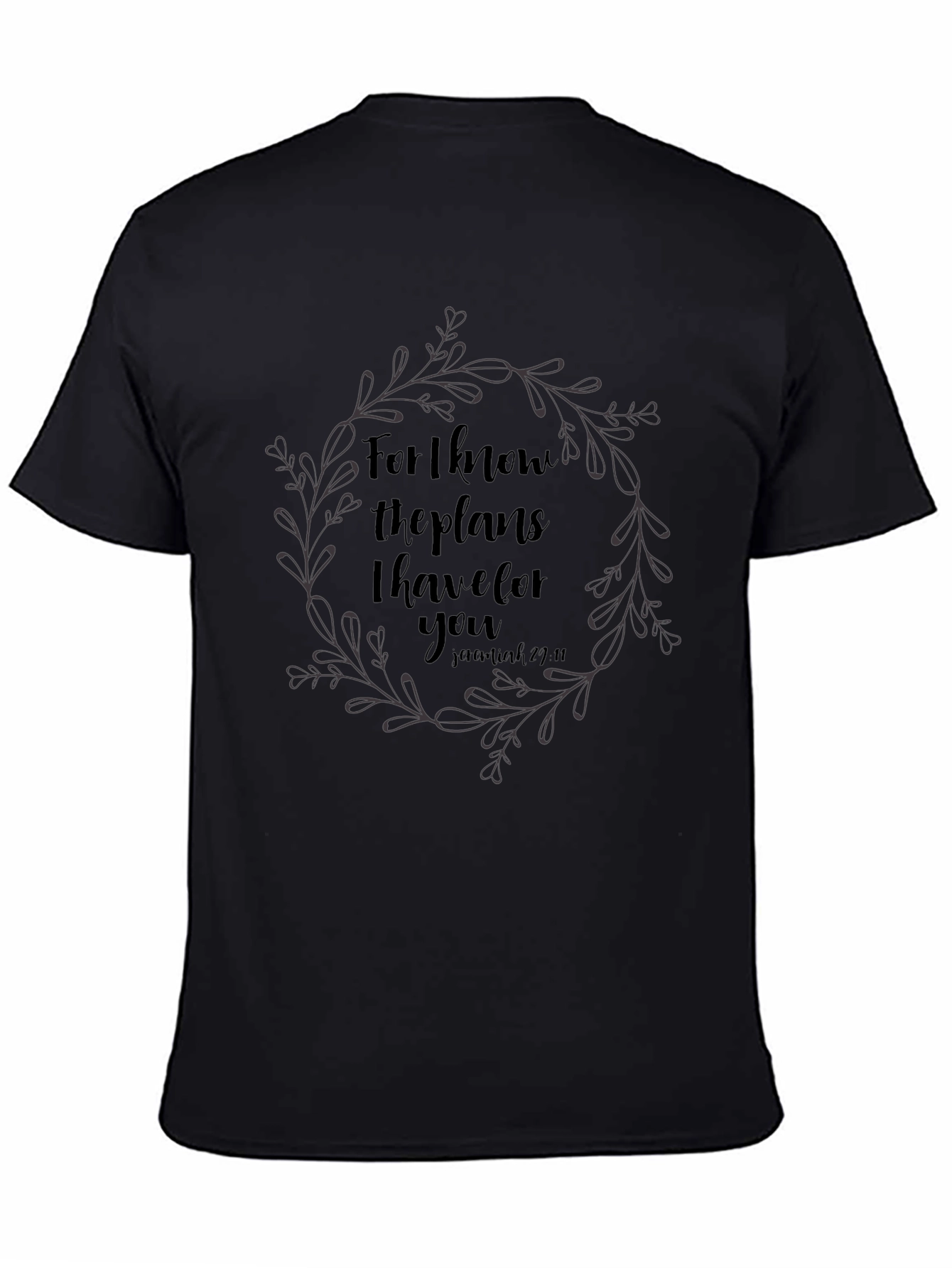 Faith-Inspired Jeremiah 29:11 T-Shirt