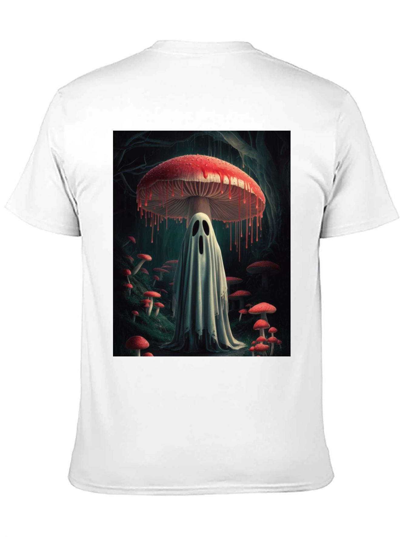 Mushroom Ghost Graphic Tee