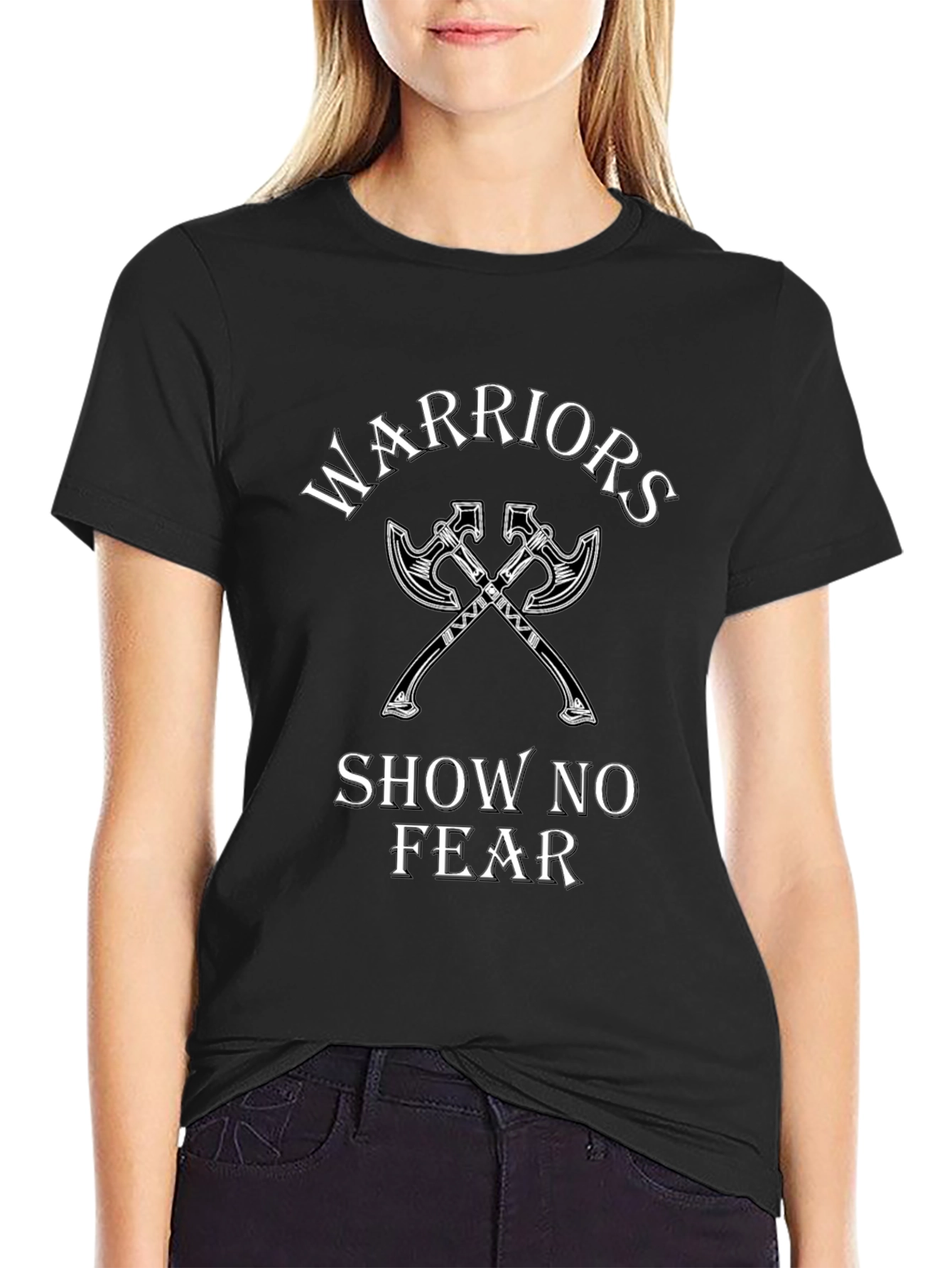 Warrior Axe Black T-Shirt | Show No Fear