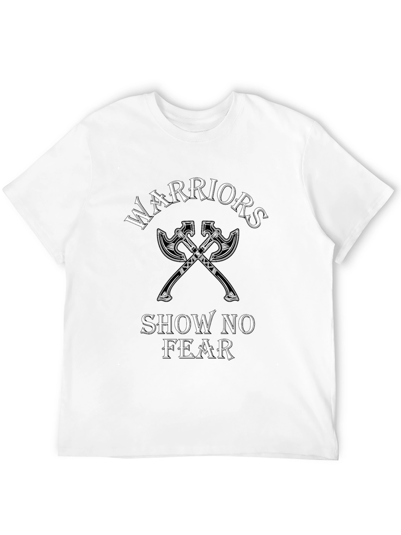 Warrior Axe Black T-Shirt | Show No Fear