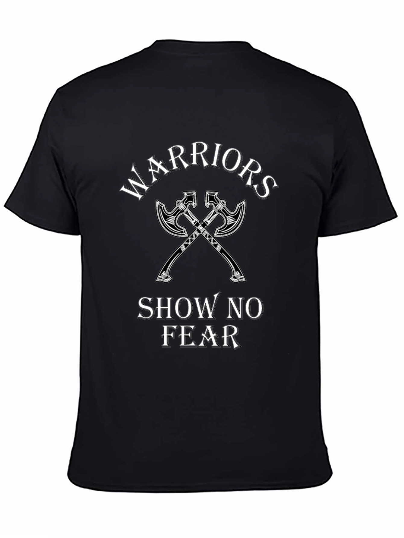 Warrior Axe Black T-Shirt | Show No Fear