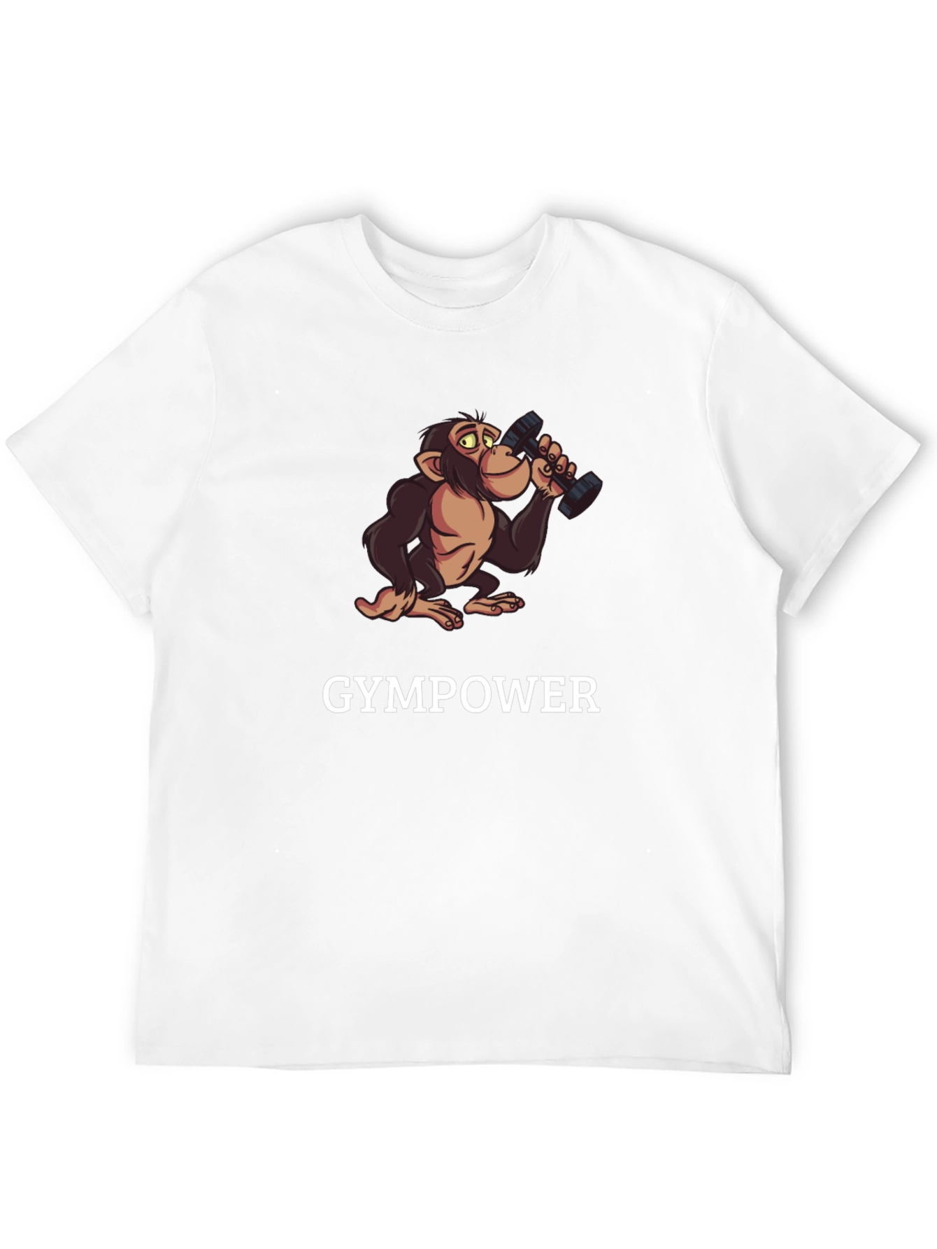 Gympower Monkey Black T-Shirt