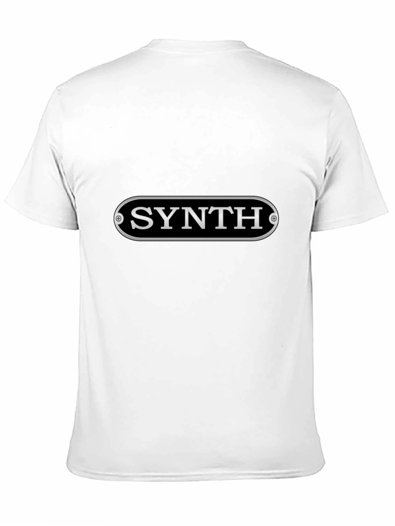 Synth Music Lover Black T-Shirt