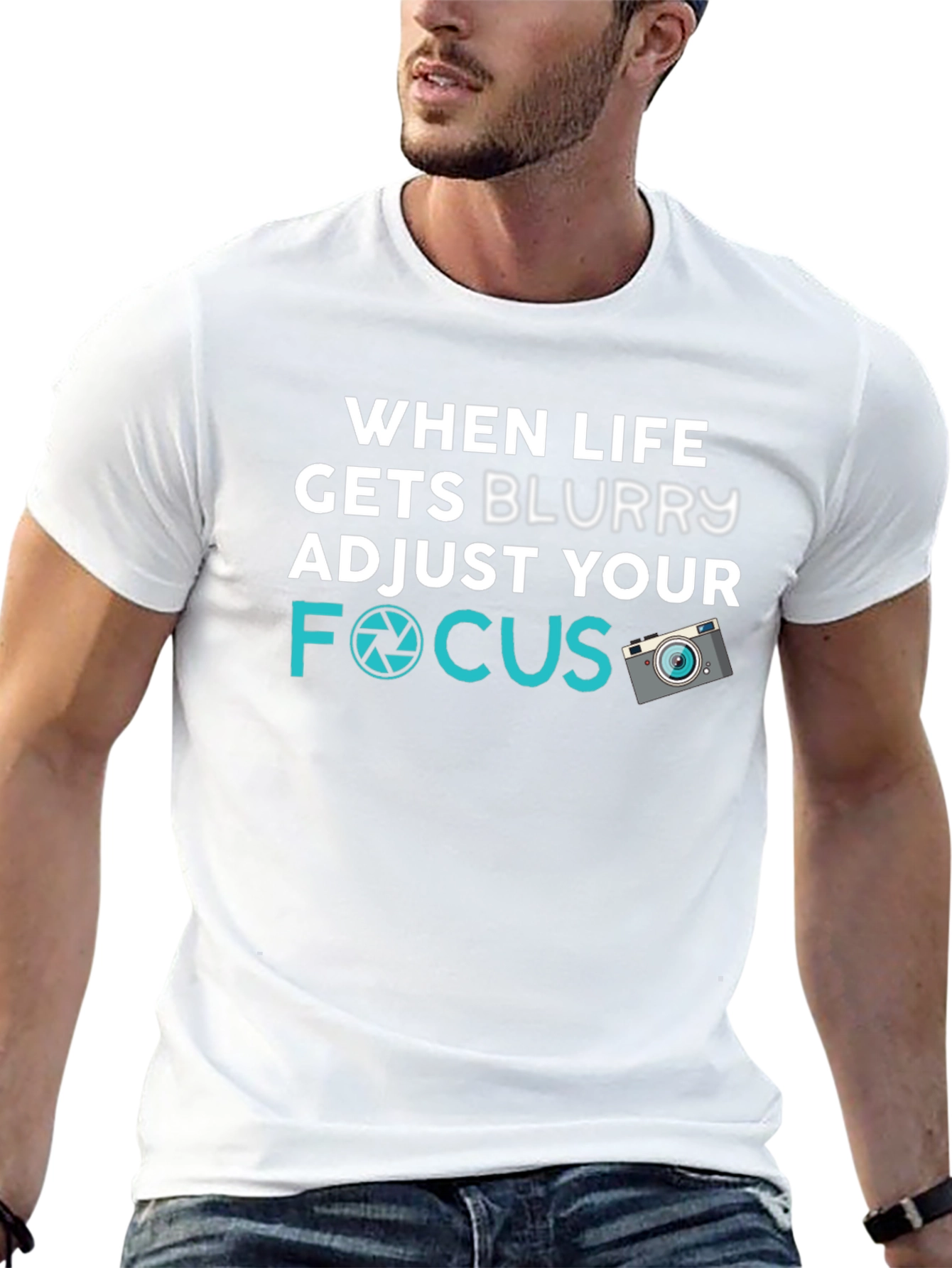 Adjust Your Focus T-Shirt - Photography Lover Tee