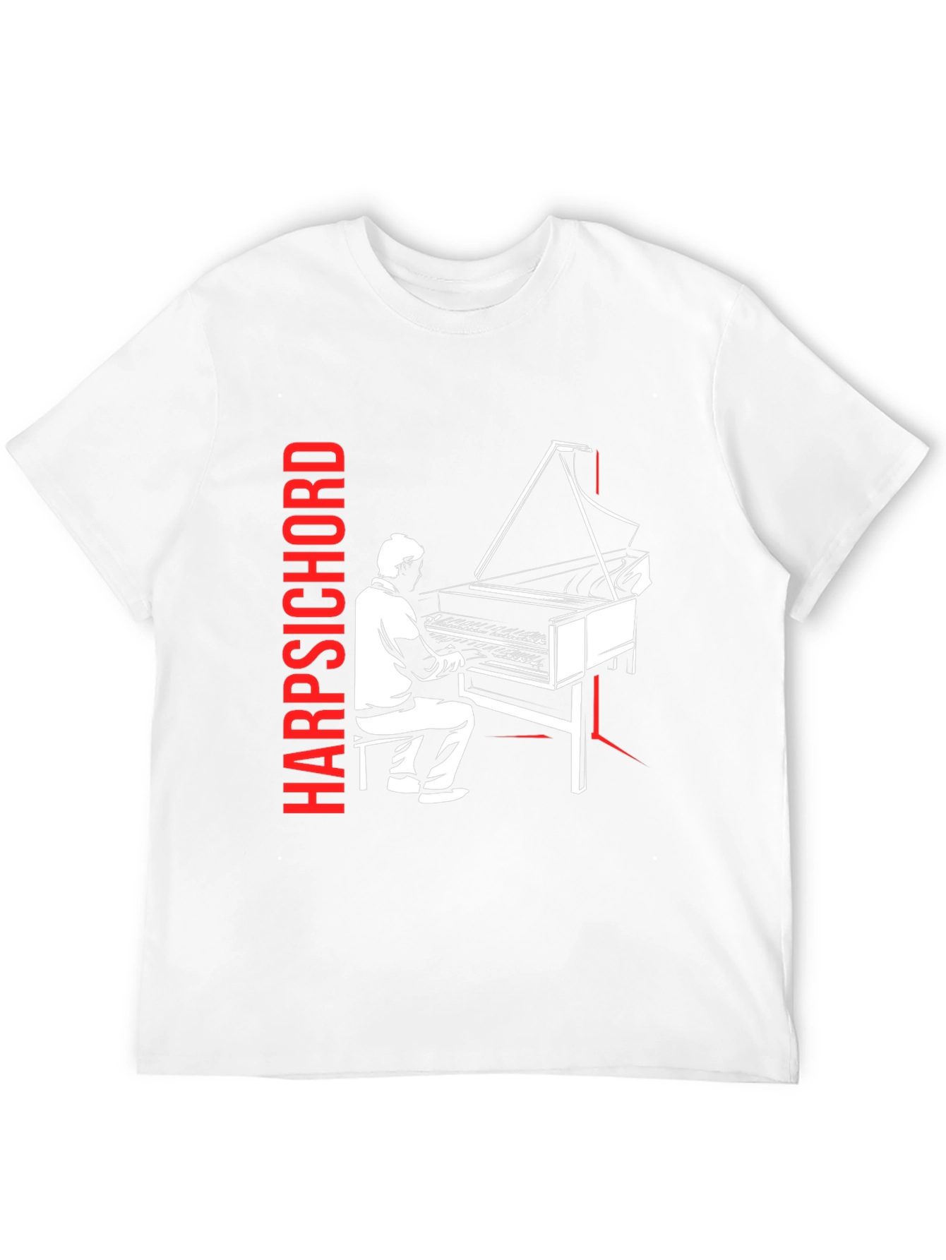 Harpsichord T-Shirt - Music Lover Tee