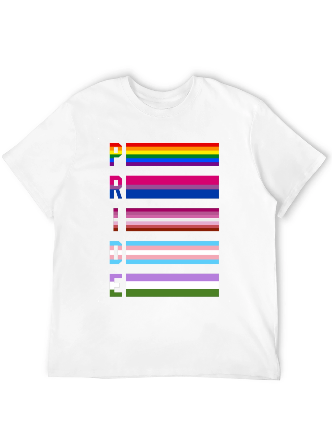 Pride Flags T-Shirt | LGBTQ+ Flags Tee