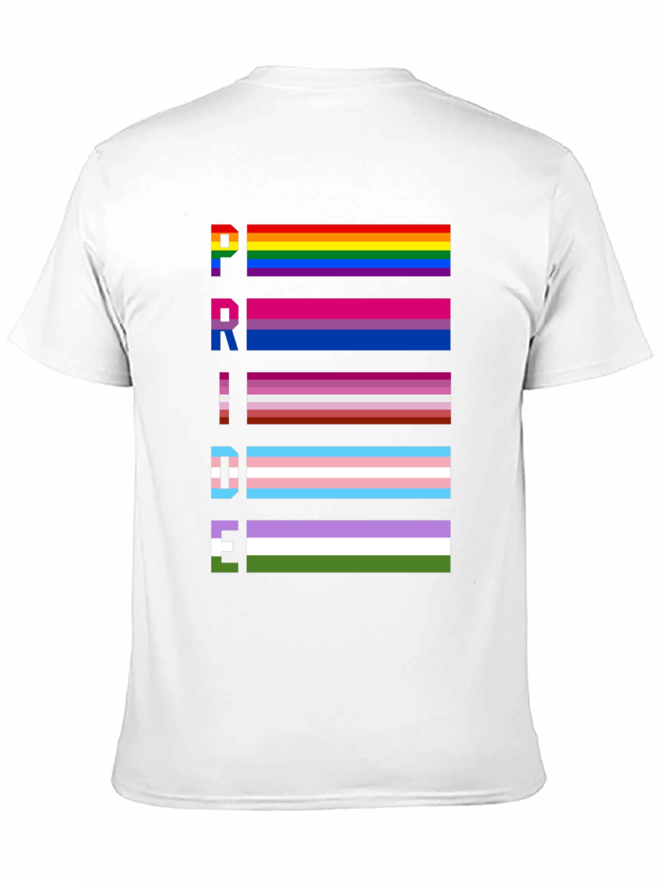 Pride Flags T-Shirt | LGBTQ+ Flags Tee