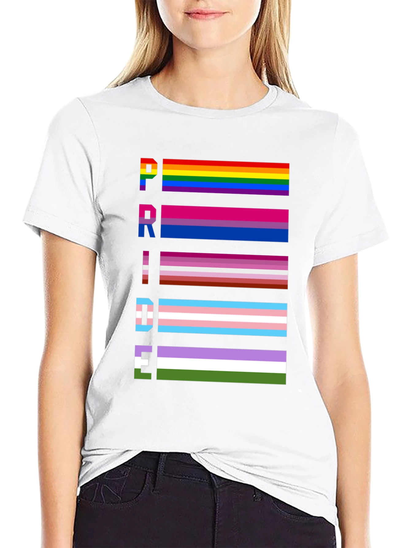 Pride Flags T-Shirt | LGBTQ+ Flags Tee