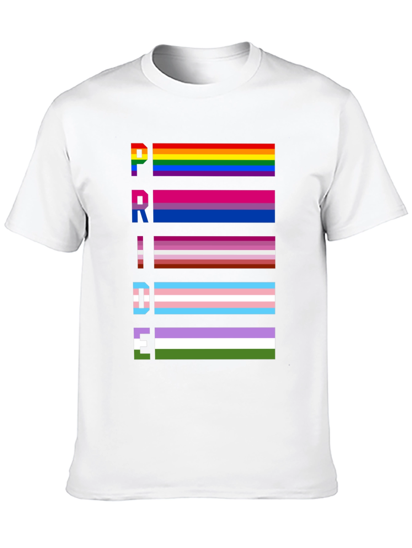 Pride Flags T-Shirt | LGBTQ+ Flags Tee