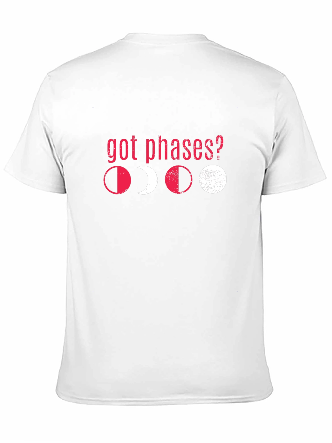 Got Phases? Black Graphic T-Shirt