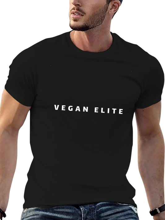 Vegan Elite Black T-Shirt