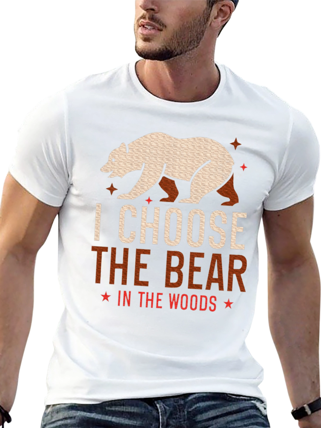 Choose the Bear T-Shirt: Outdoors Adventure Tee
