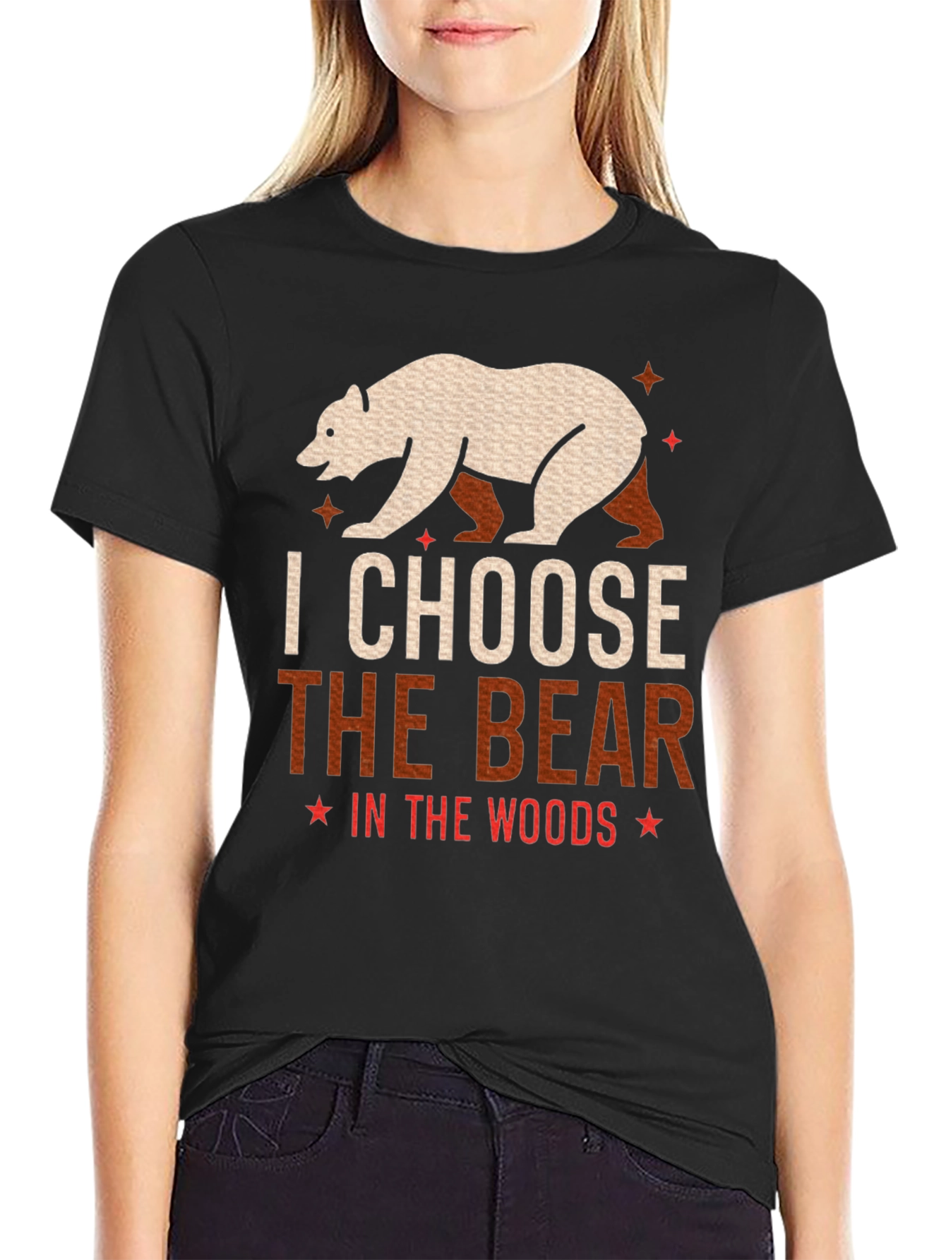 Choose the Bear T-Shirt: Outdoors Adventure Tee