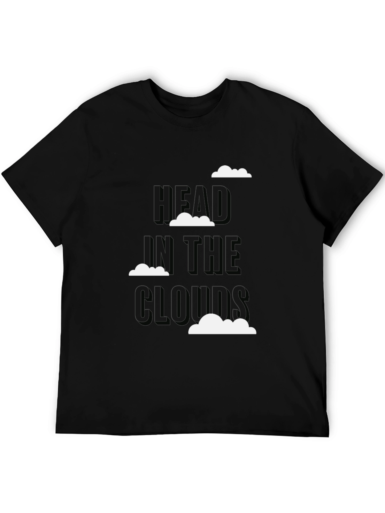 Head in the Clouds Graphic Tee - Black