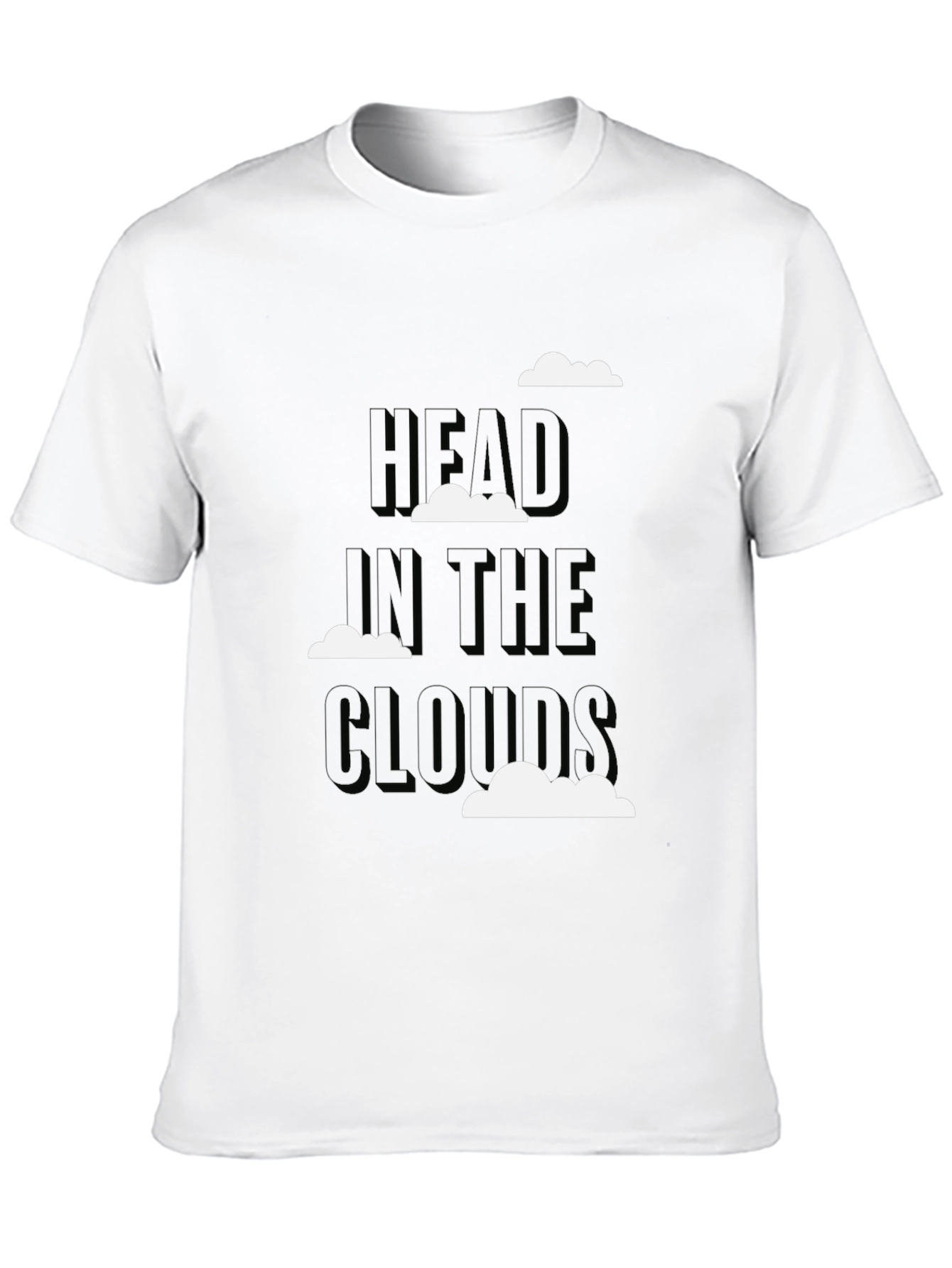Head in the Clouds Graphic Tee - Black