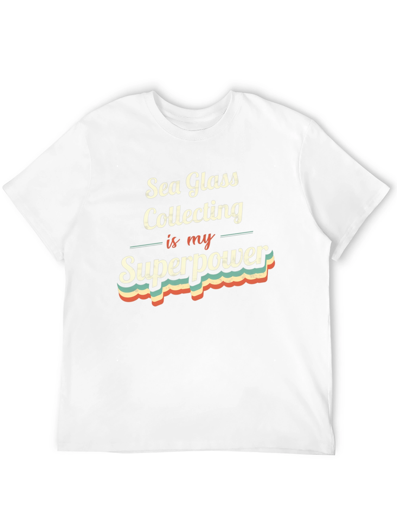 Sea Glass Collecting Superpower T-Shirt