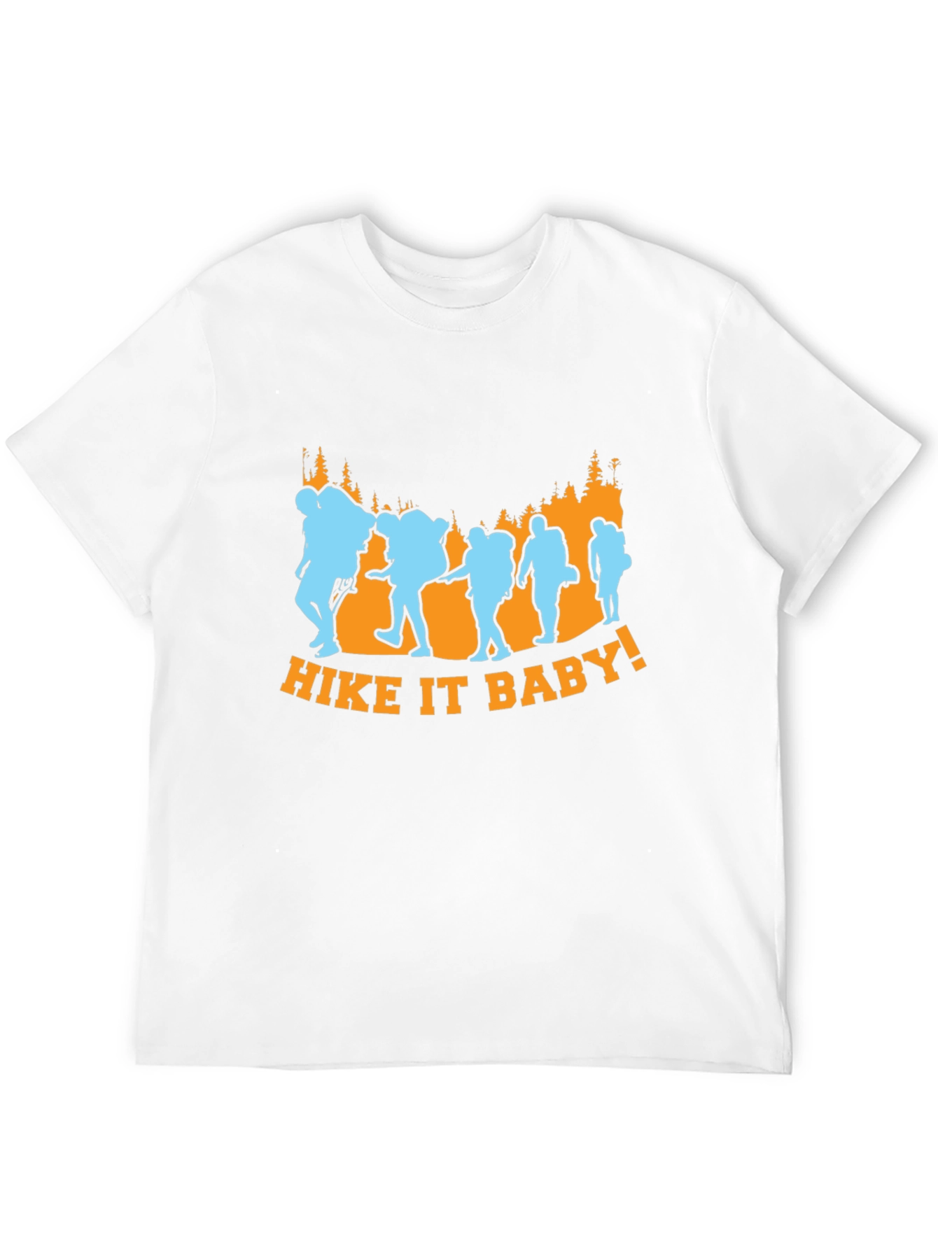 Hike It Baby Black Graphic Tee