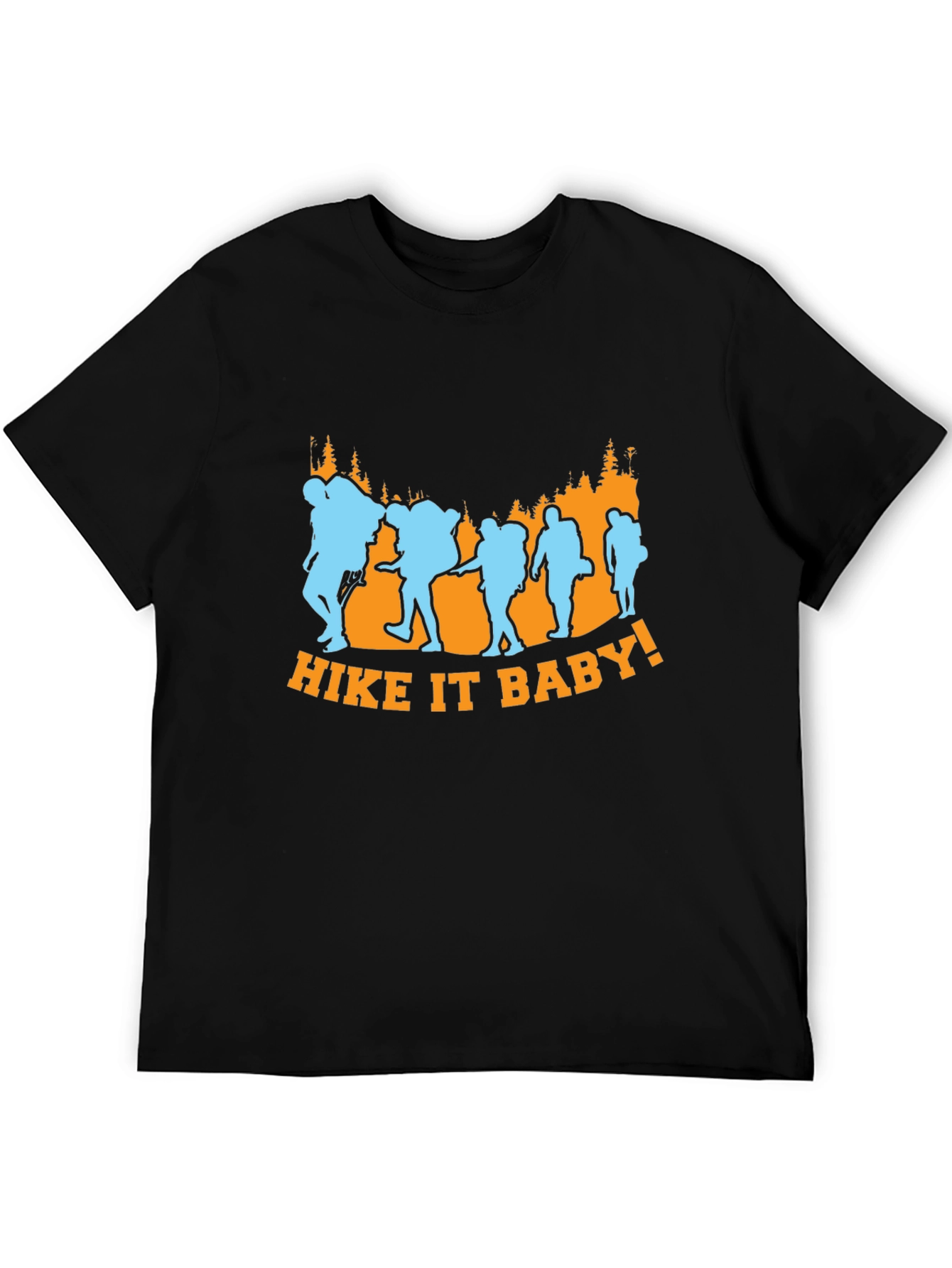 Hike It Baby Black Graphic Tee