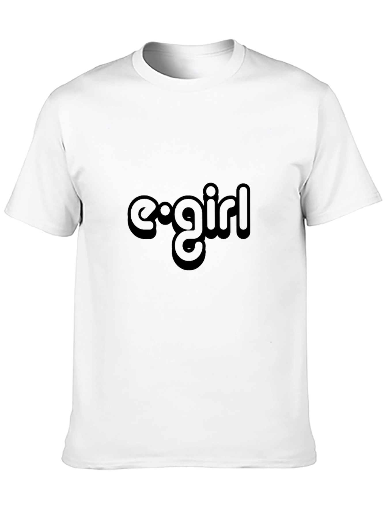 E-Girl T-Shirt: Dark Style Statement Tee