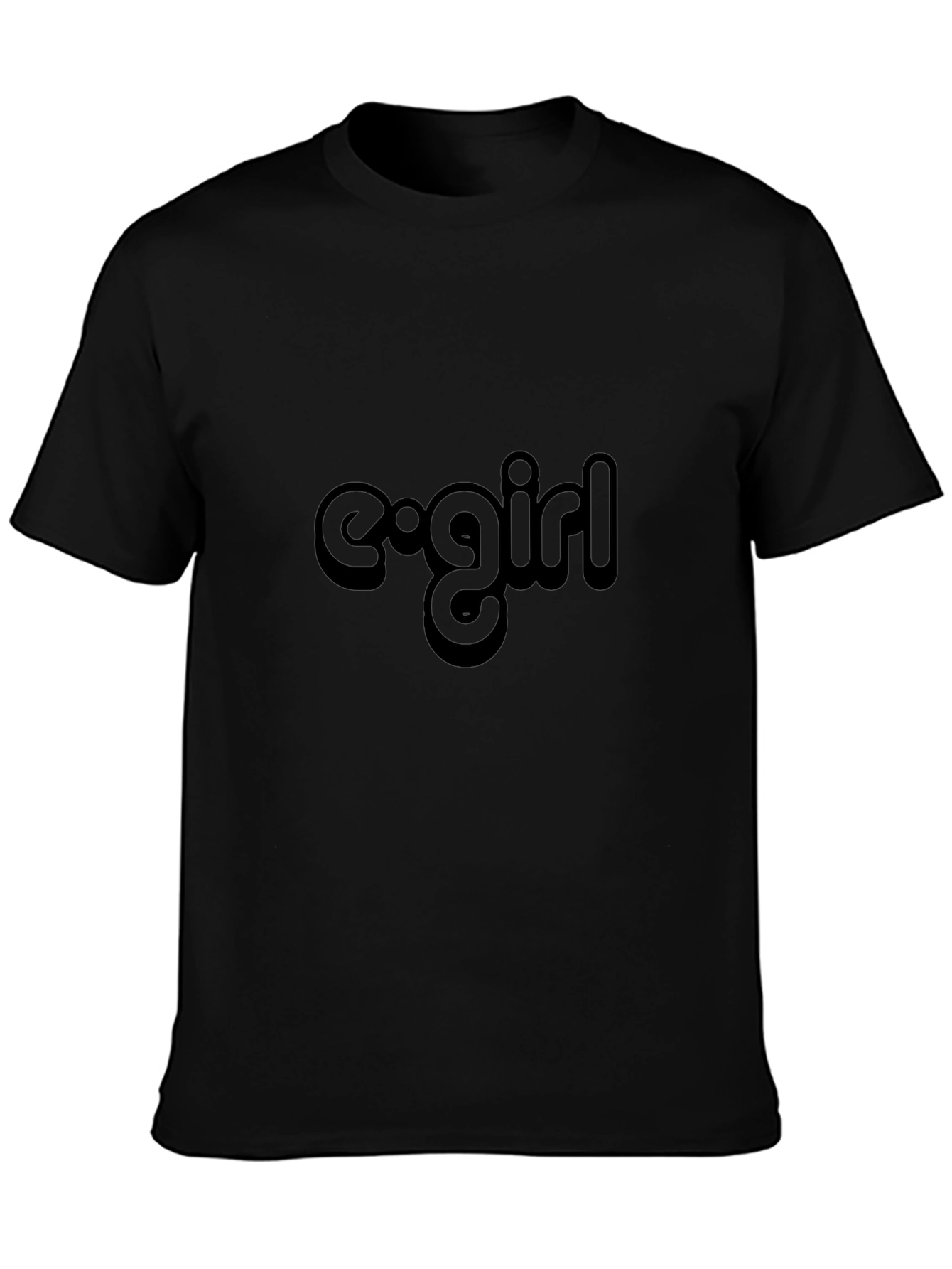 E-Girl T-Shirt: Dark Style Statement Tee