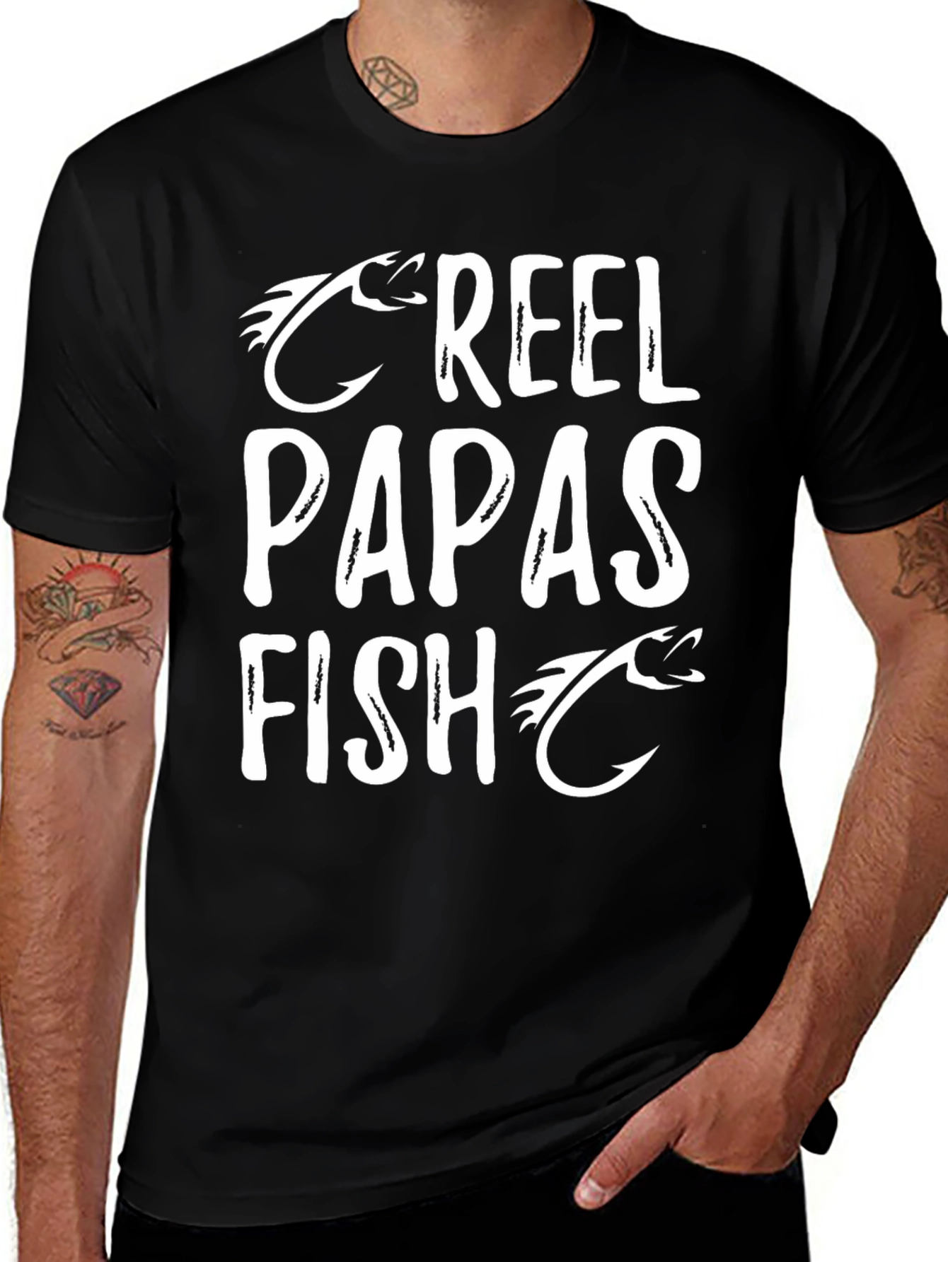 Reel Papas Fish T-Shirt Fishing