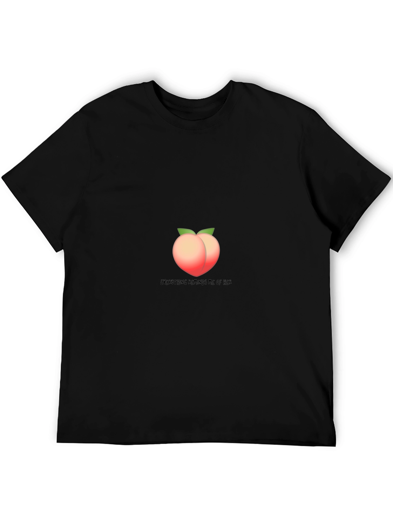 Peach Emoji Tee: Everything Reminds Me of Her