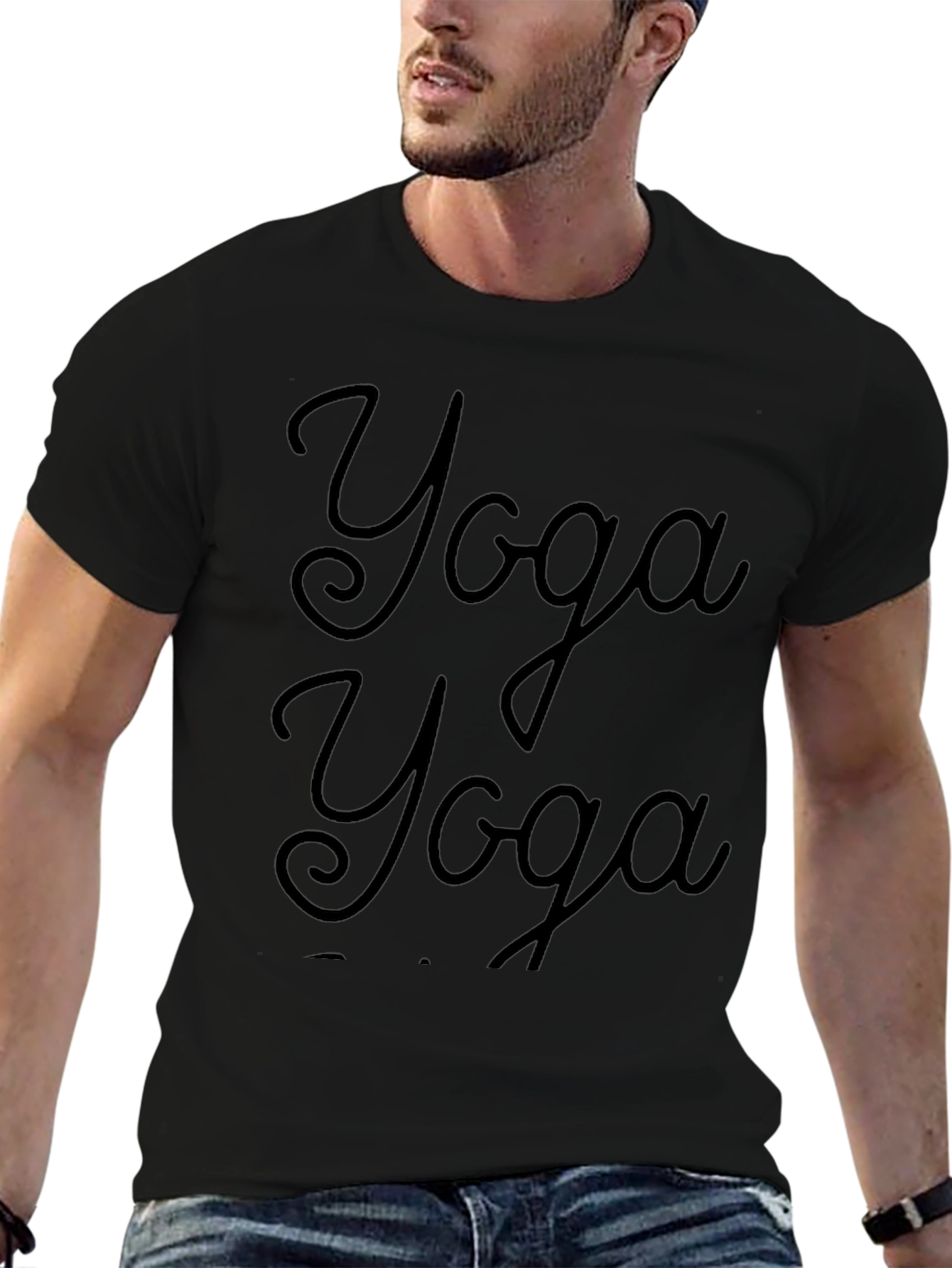 Yoga Graphic T-Shirt - Casual Comfort