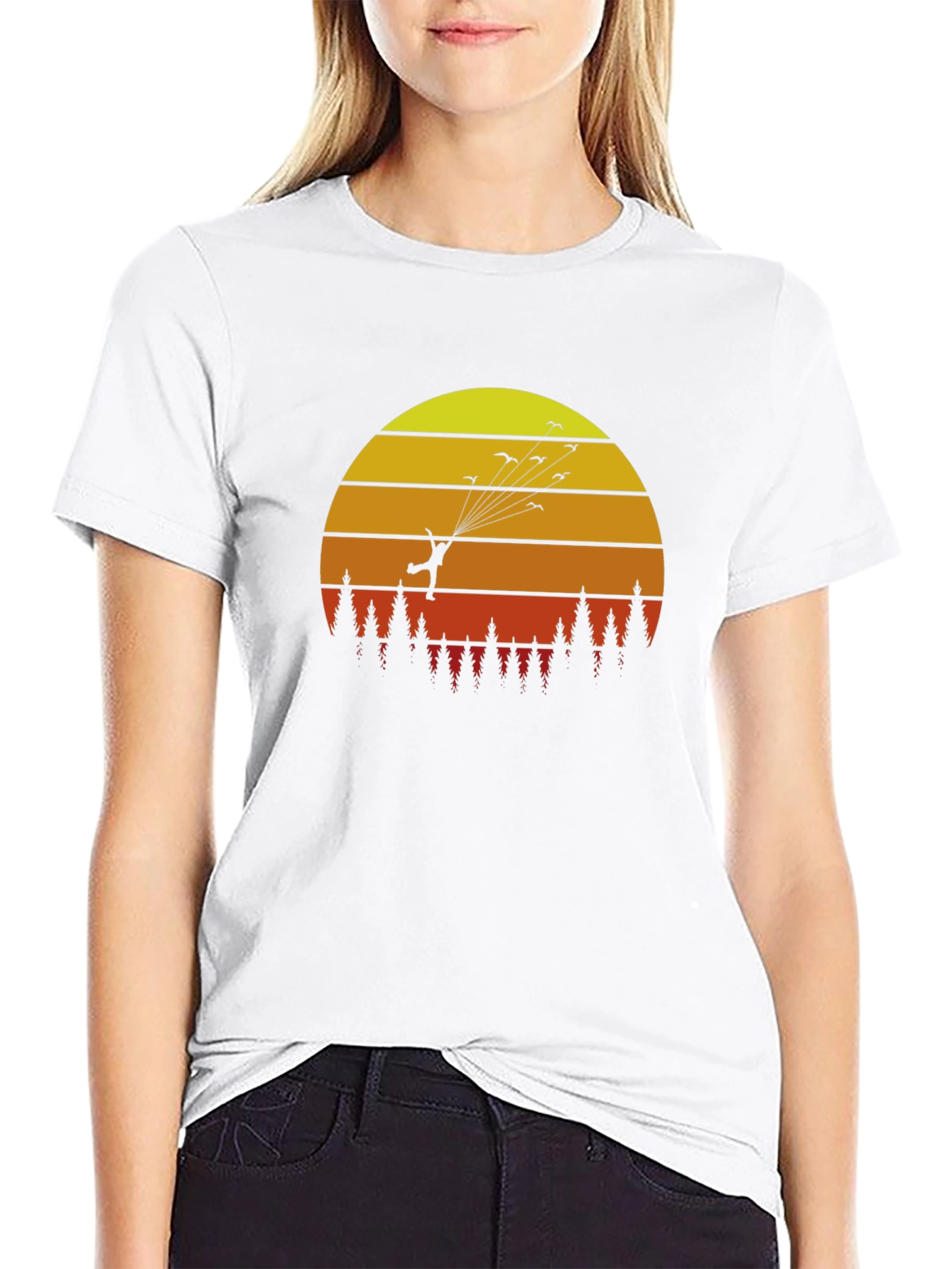 Sunset Birdman Tee