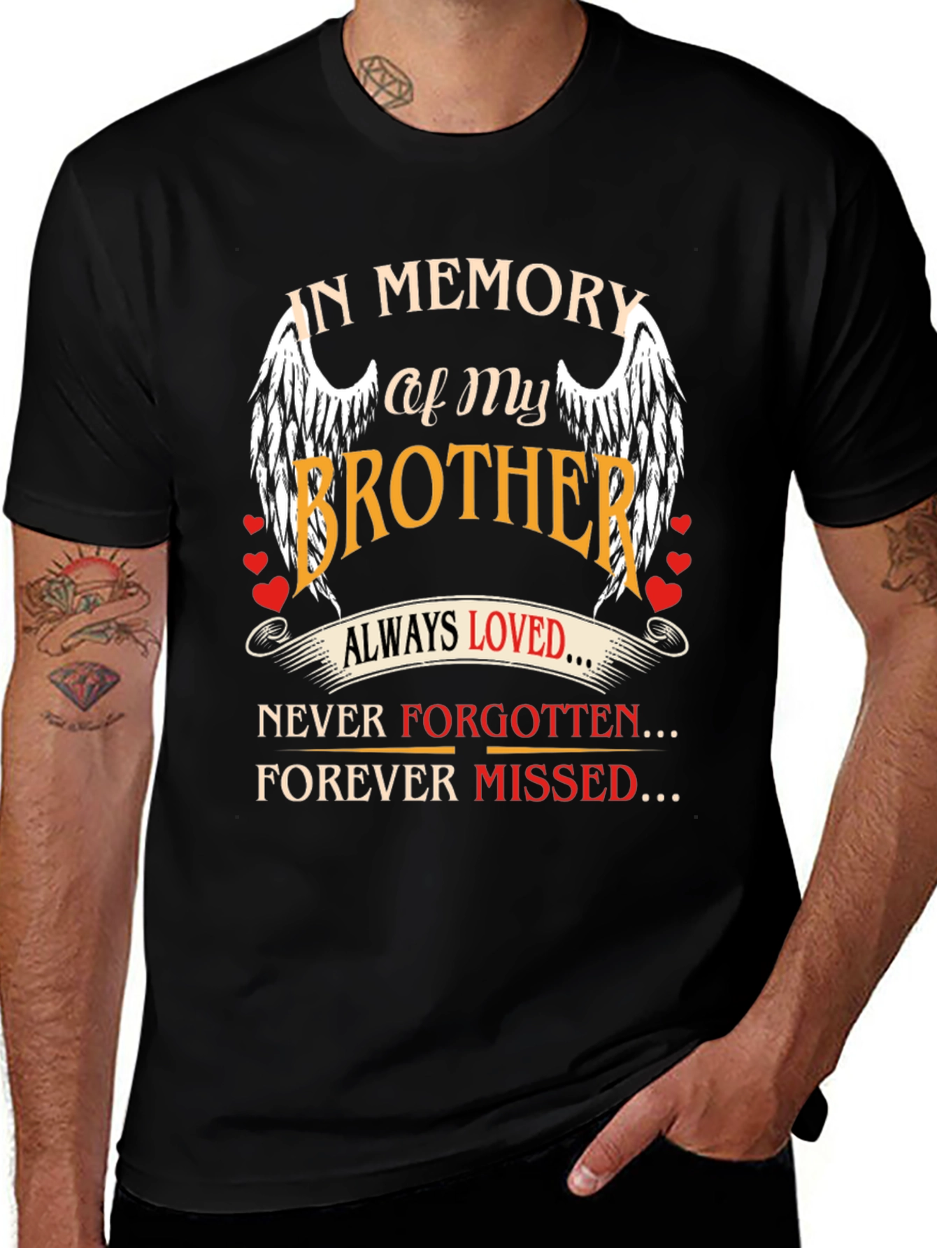 In Memory of My Brother Graphic T-Shirt