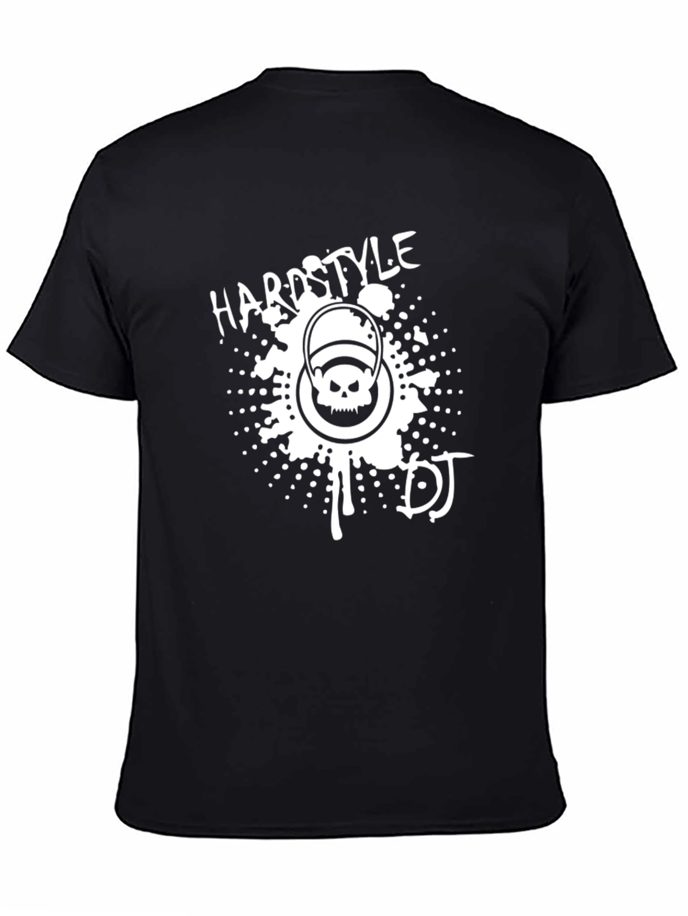 Hardstyle DJ Graphic T-Shirt - Black Cotton Tee
