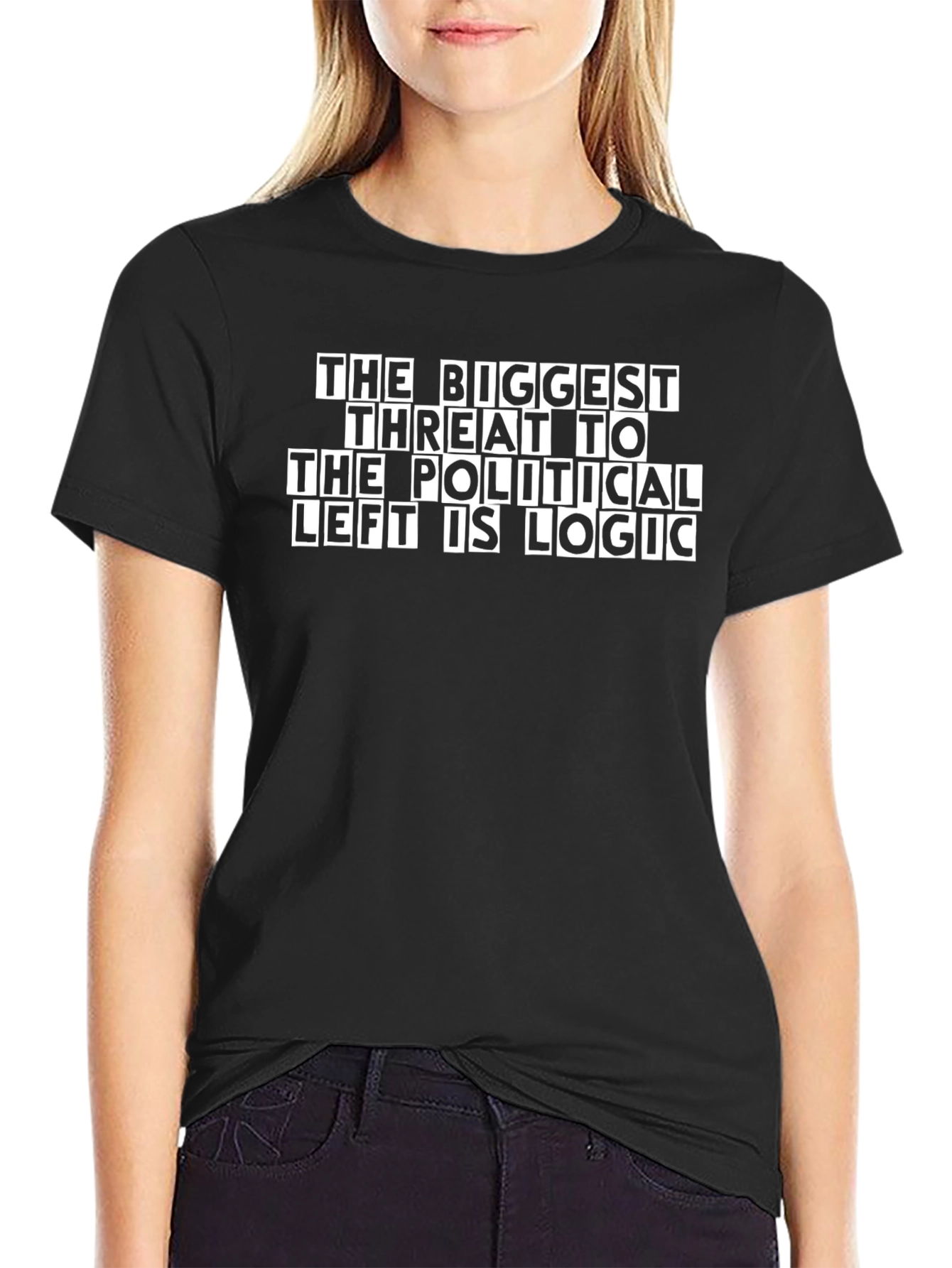 Political Humor T-Shirt: Logic Threat