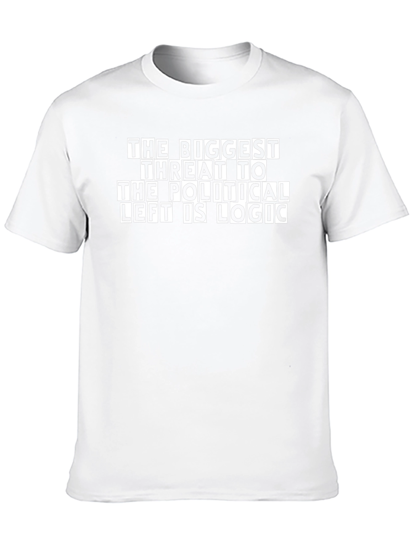 Political Humor T-Shirt: Logic Threat