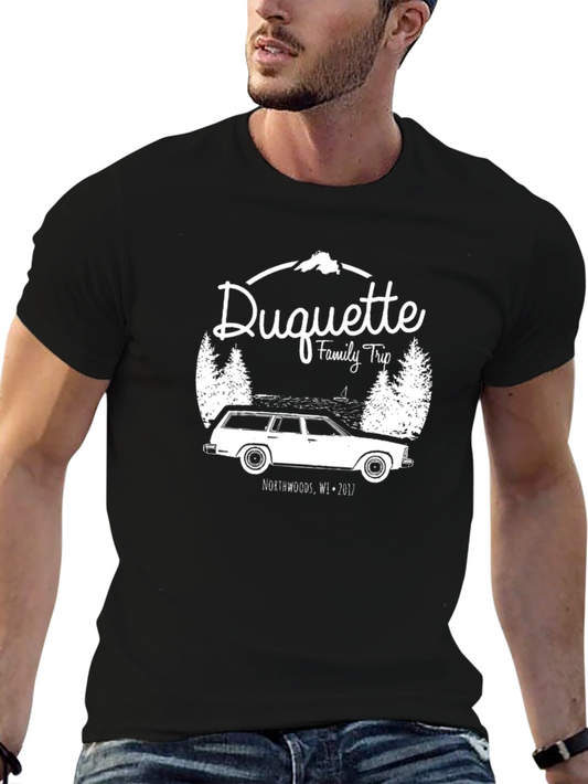 Duquette Family Trip T-Shirt Northwoods WI 2017