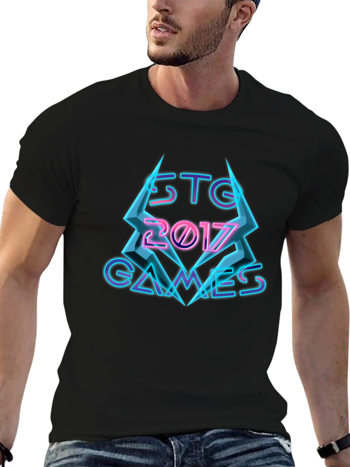 STG 2017 Games Graphic Tee - Black