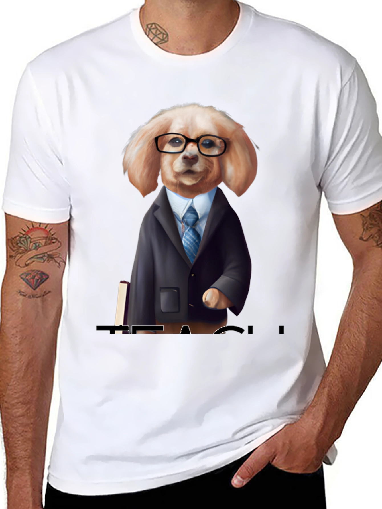 Dog Boss T-Shirt - Funny Business Casual Canine Tee