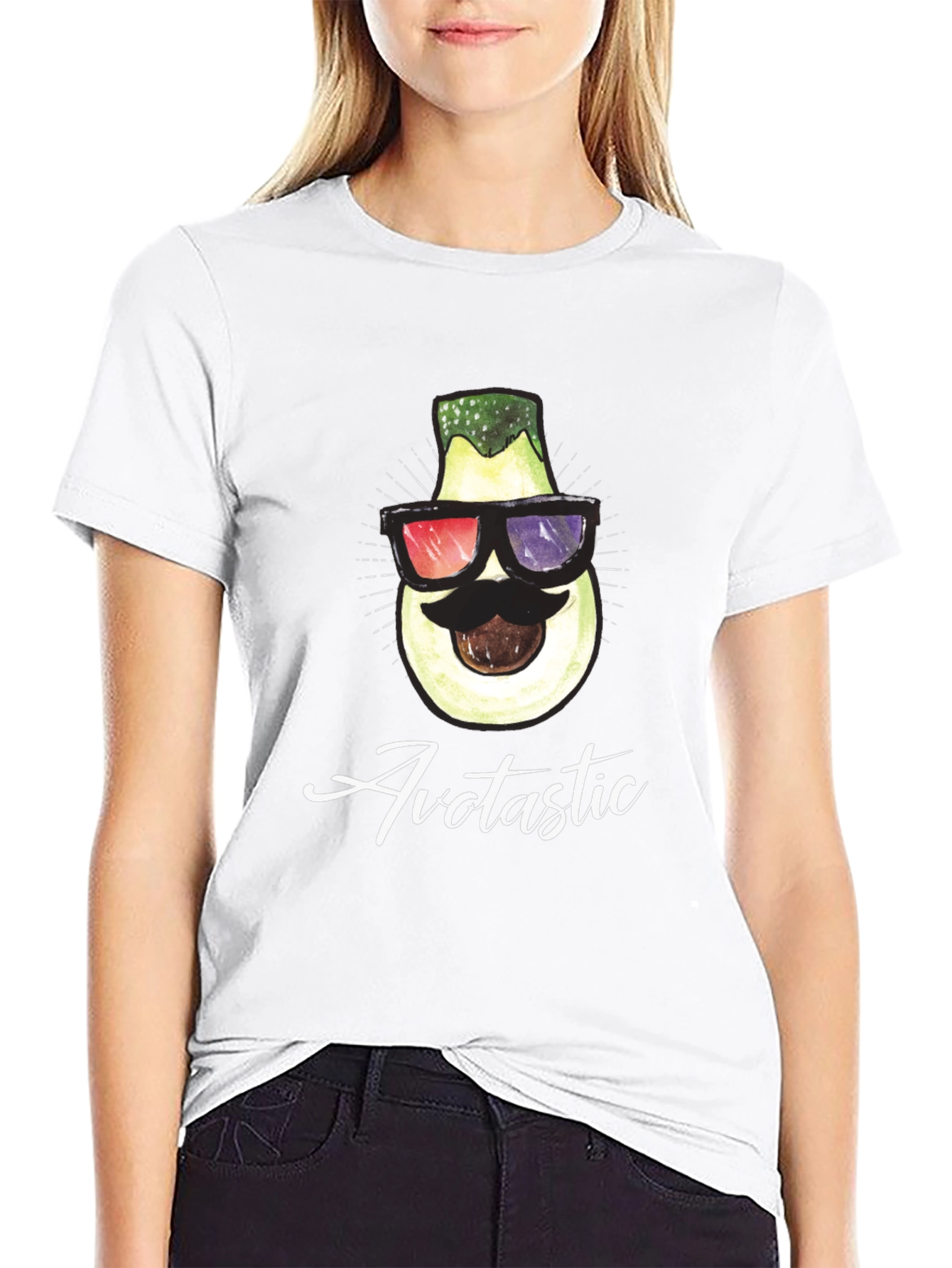 Avotastic Graphic Tee - Cool Avocado T-Shirt