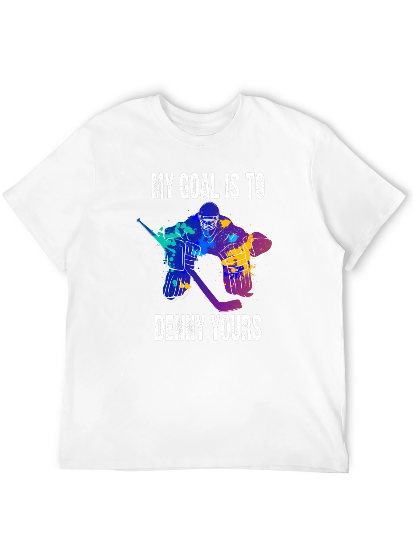 Denny Yours Hockey Goal T-Shirt
