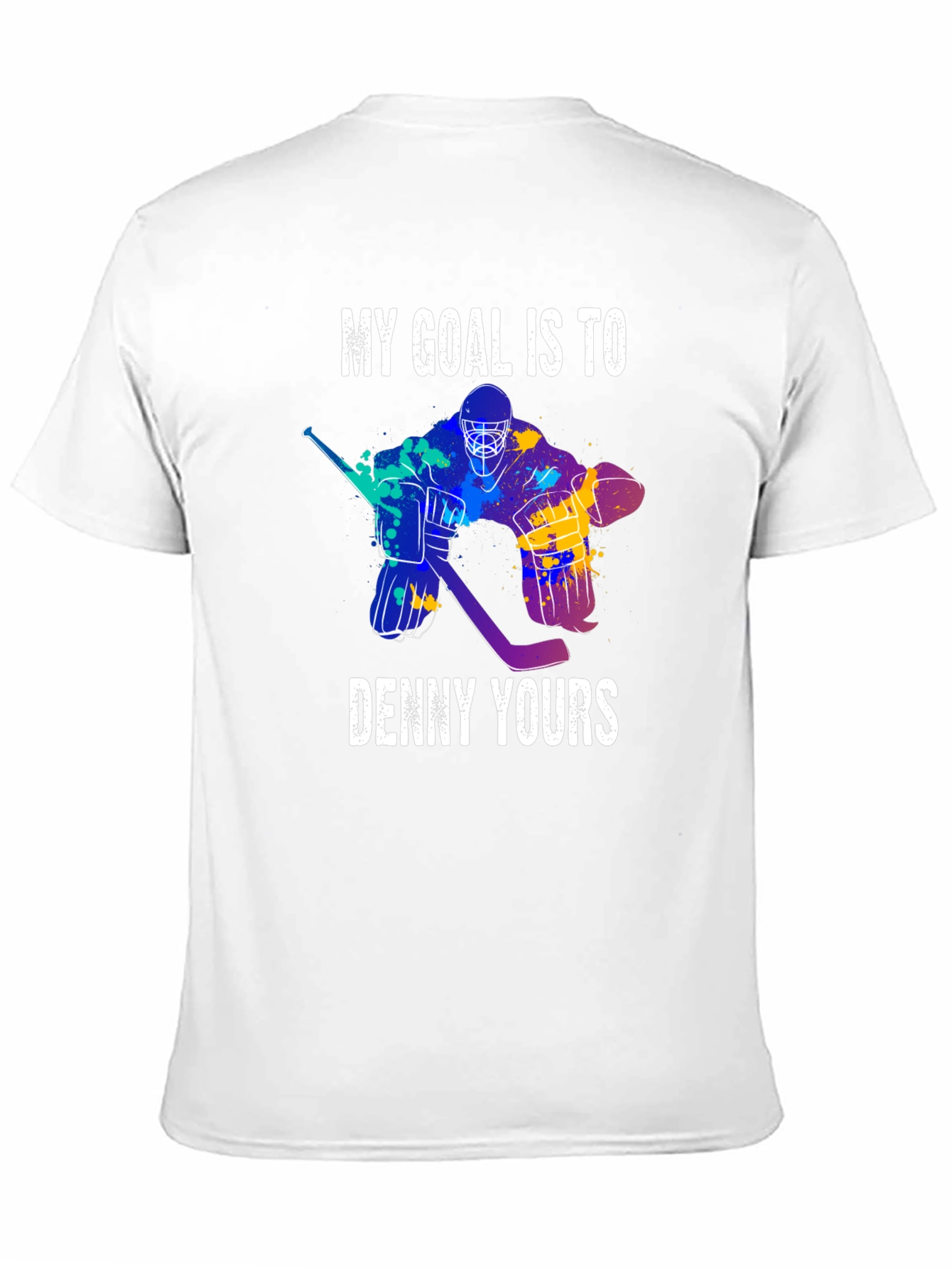 Denny Yours Hockey Goal T-Shirt