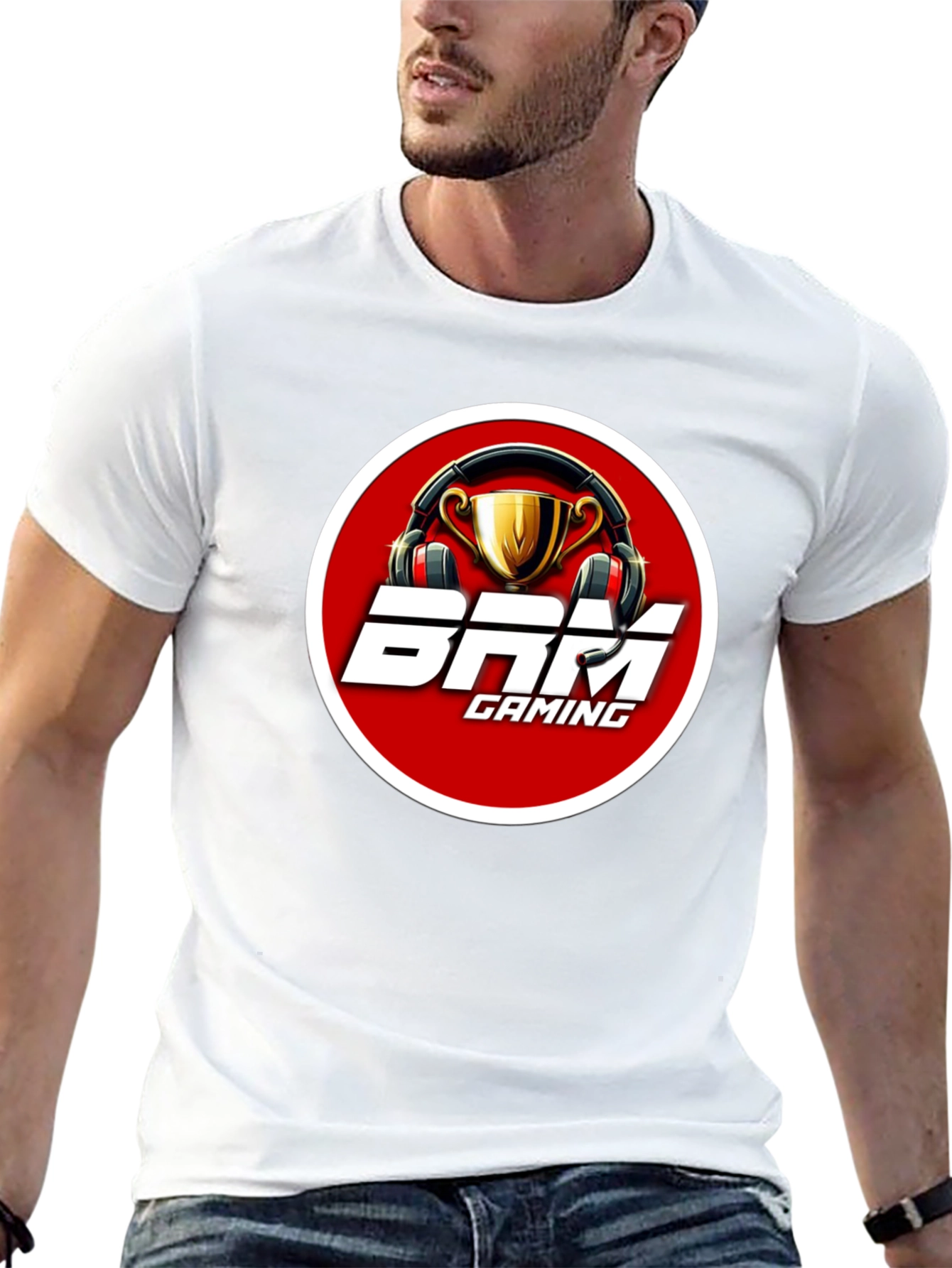 BRM Gaming Black T-Shirt with Logo