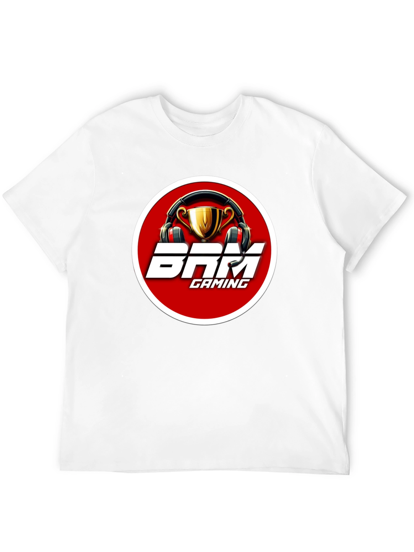BRM Gaming Black T-Shirt with Logo
