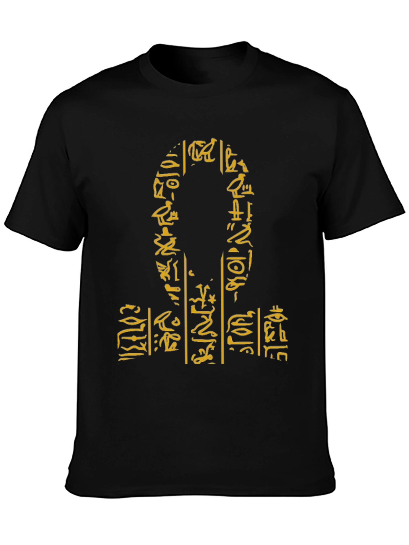 Ankh Hieroglyph Graphic T-Shirt - Ancient Egypt Symbol