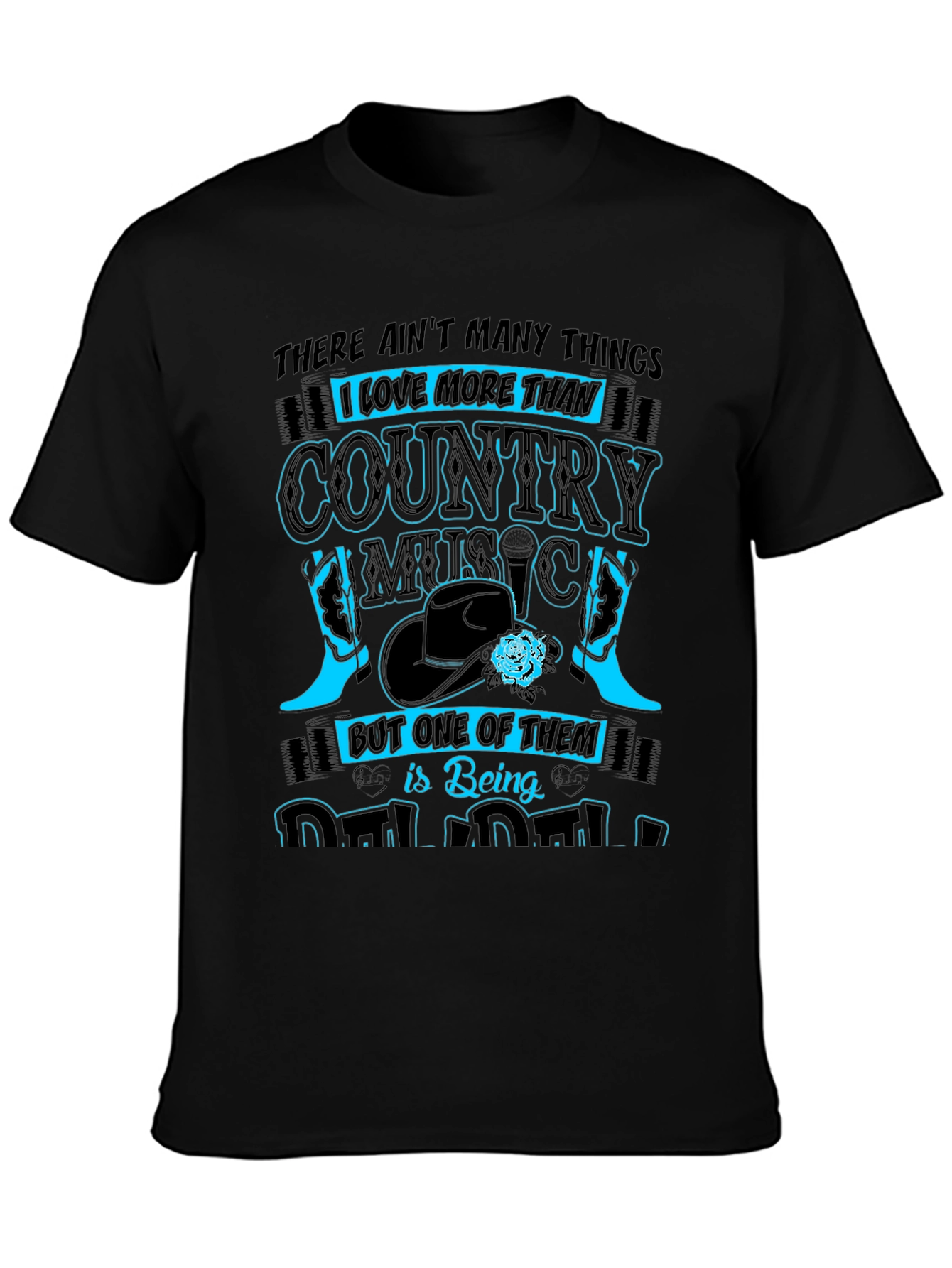 Country Music Loving Dad T-Shirt