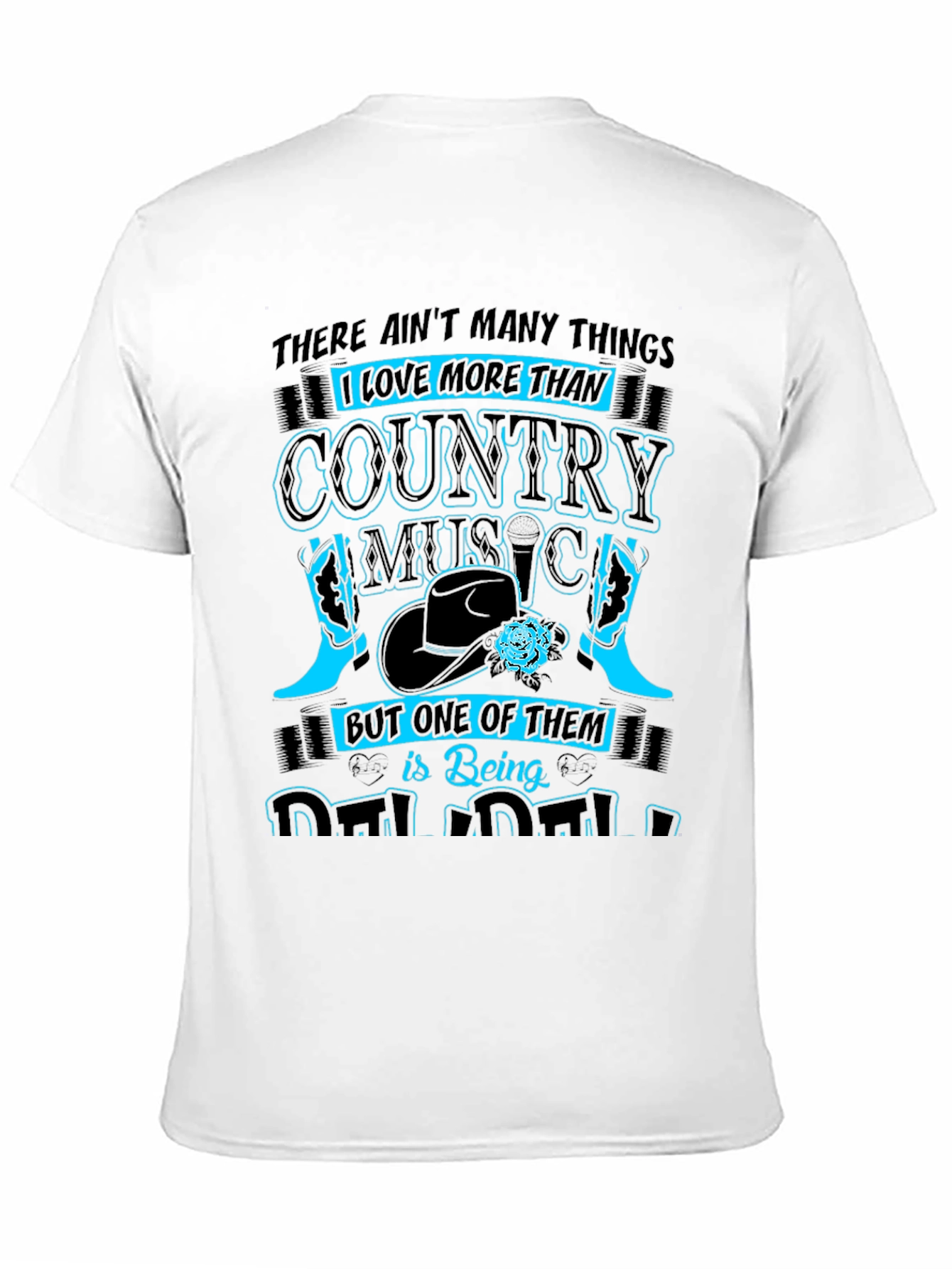 Country Music Loving Dad T-Shirt