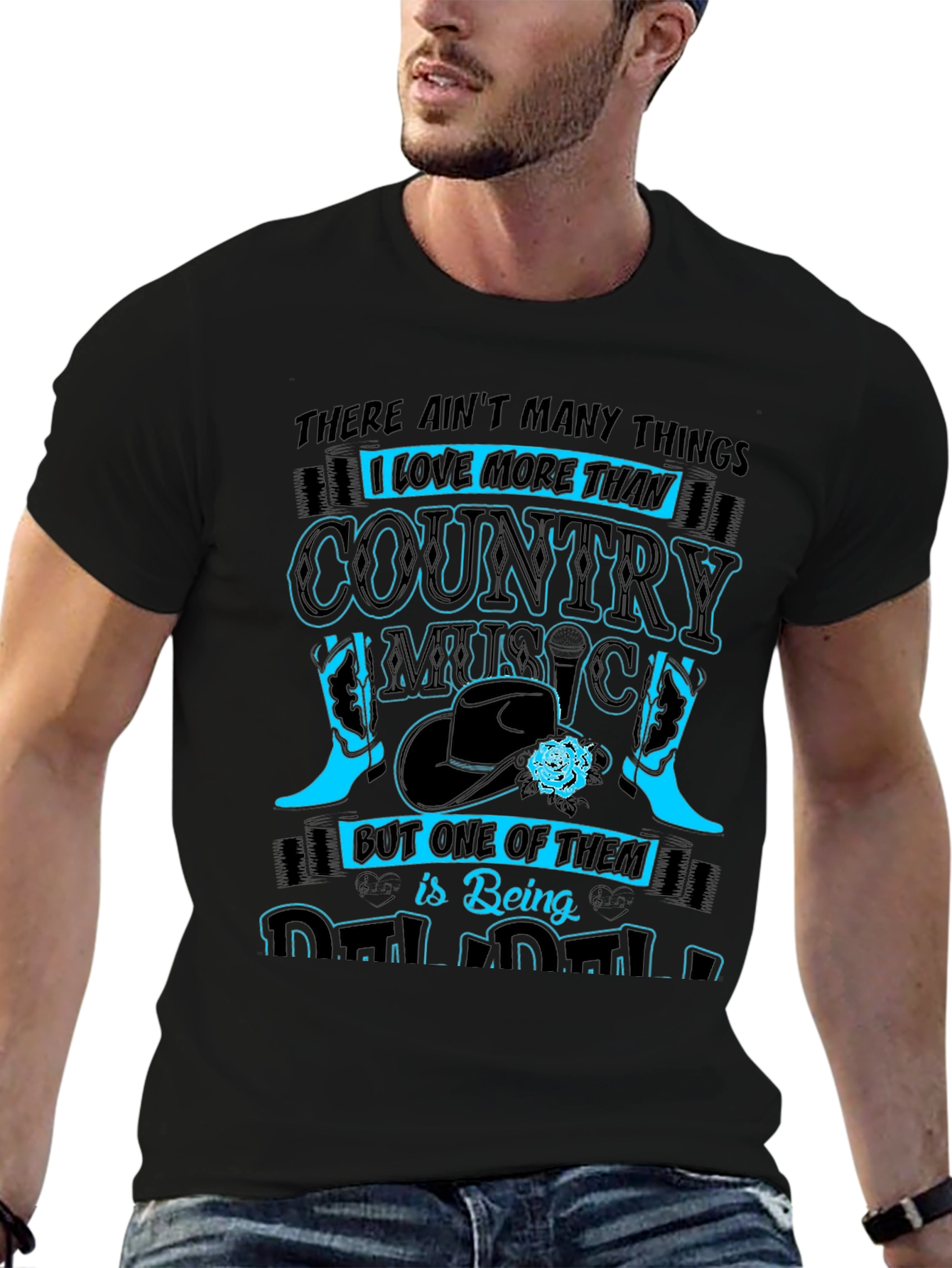 Country Music Loving Dad T-Shirt
