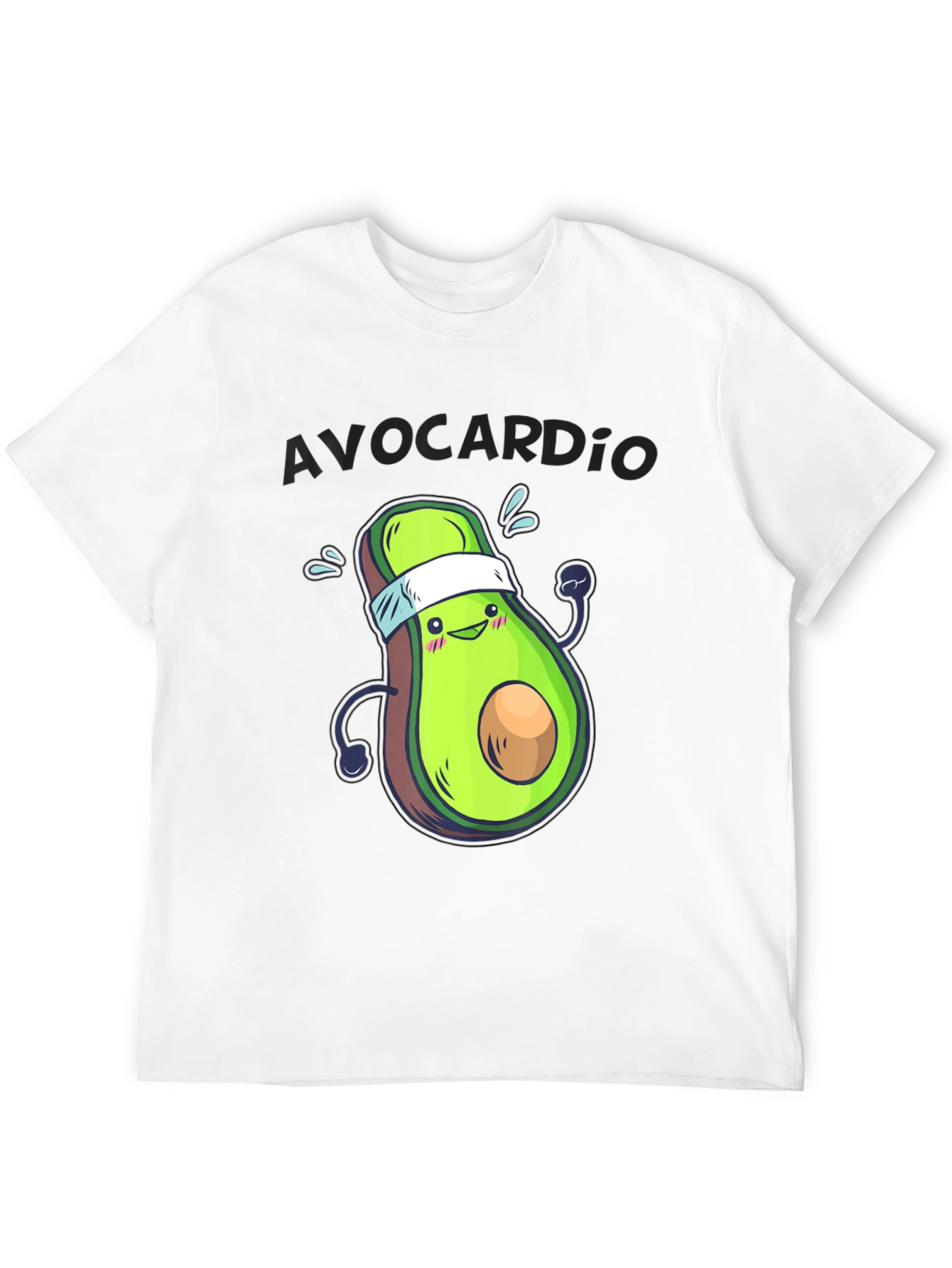 Avocardio Funny Avocado Workout T-Shirt