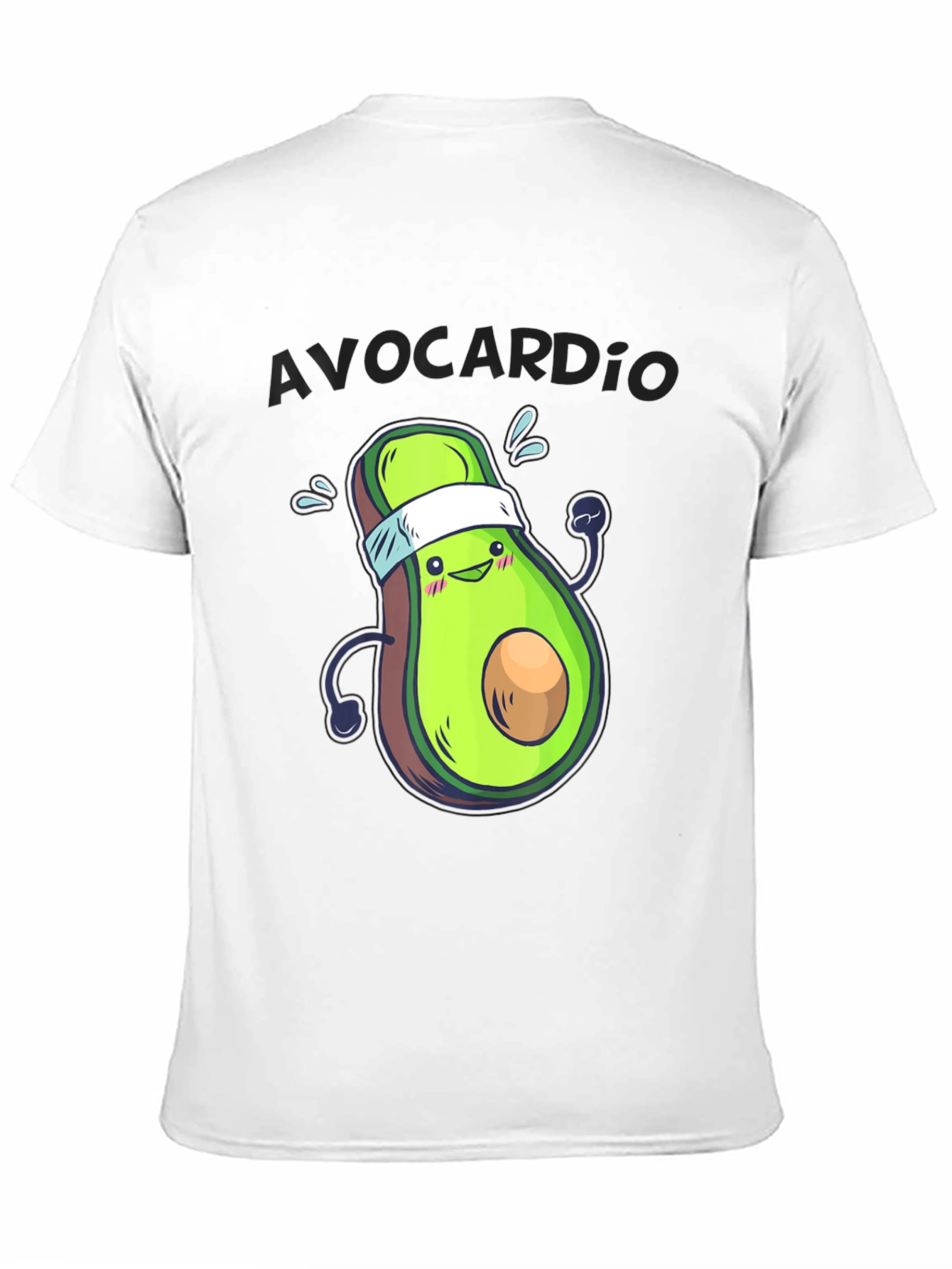 Avocardio Funny Avocado Workout T-Shirt