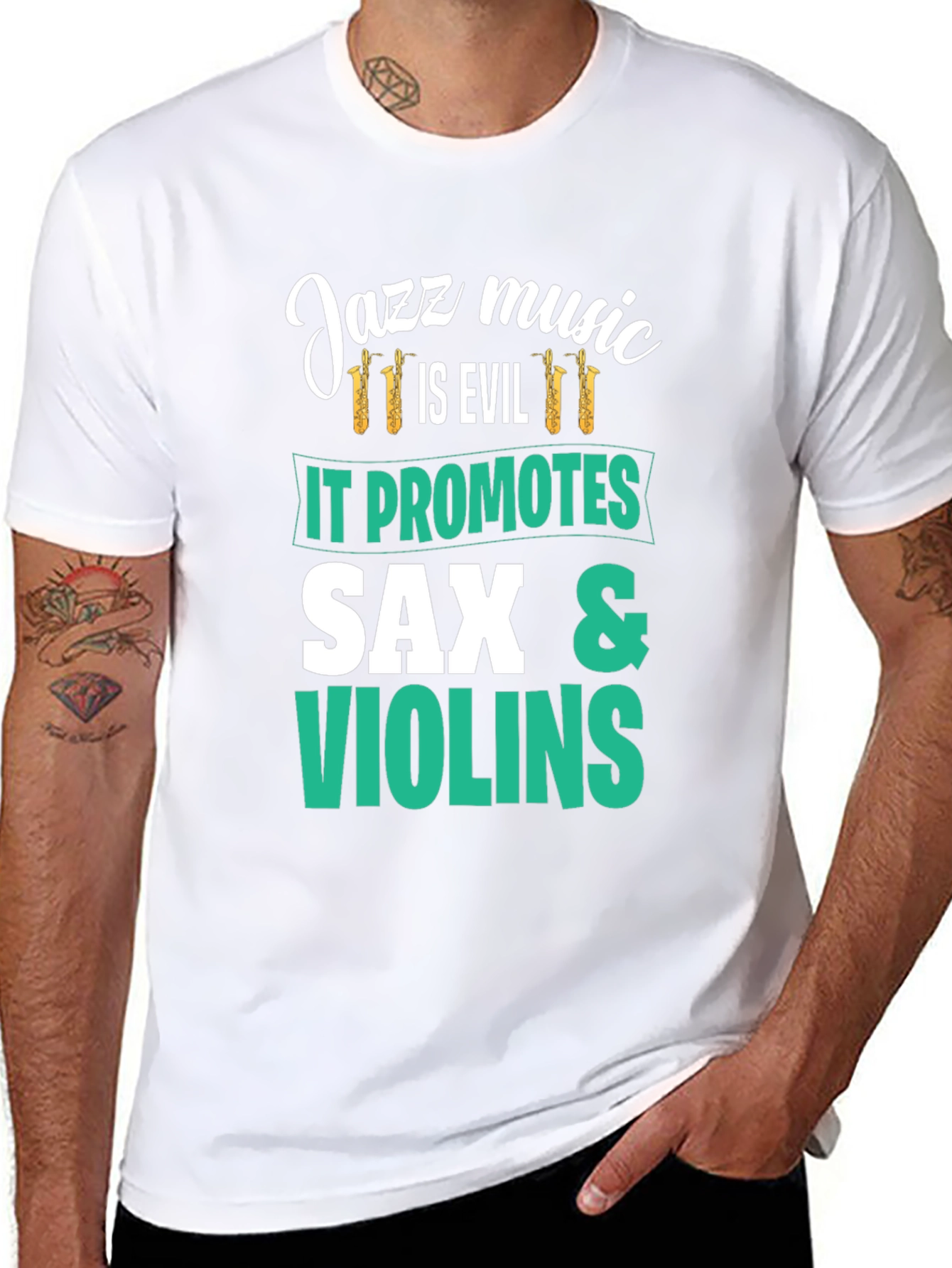 Jazz Music is Evil T-Shirt