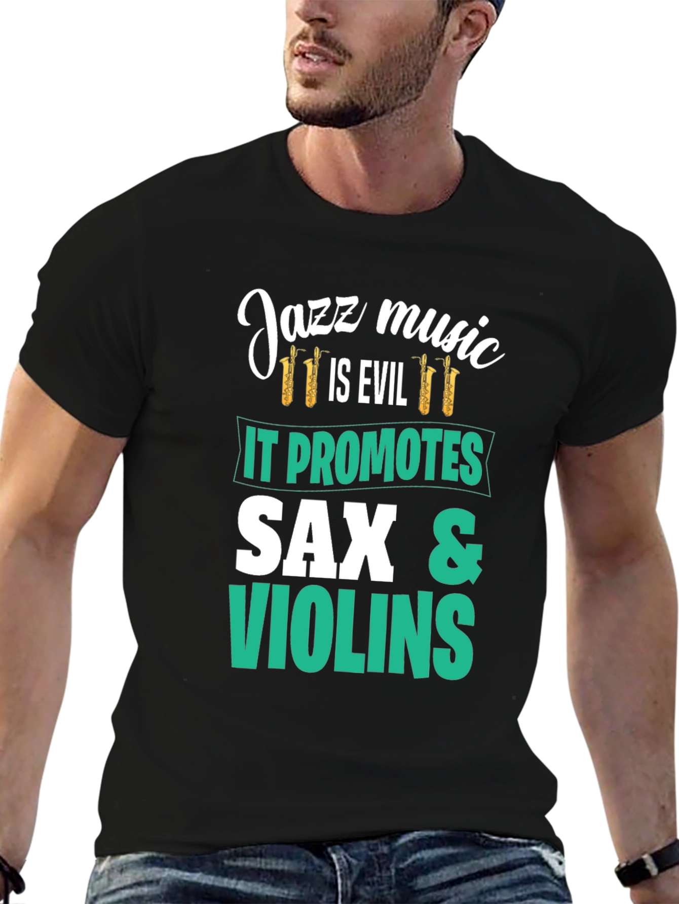 Jazz Music is Evil T-Shirt