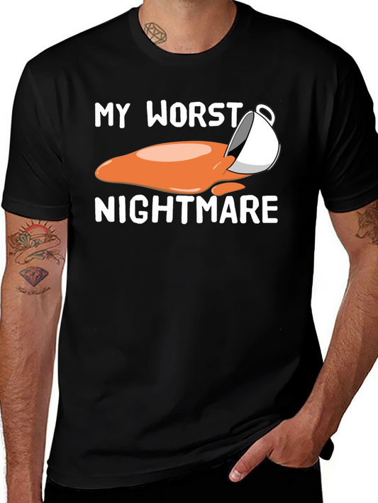 My Worst Nightmare Coffee Spill Graphic T-Shirt