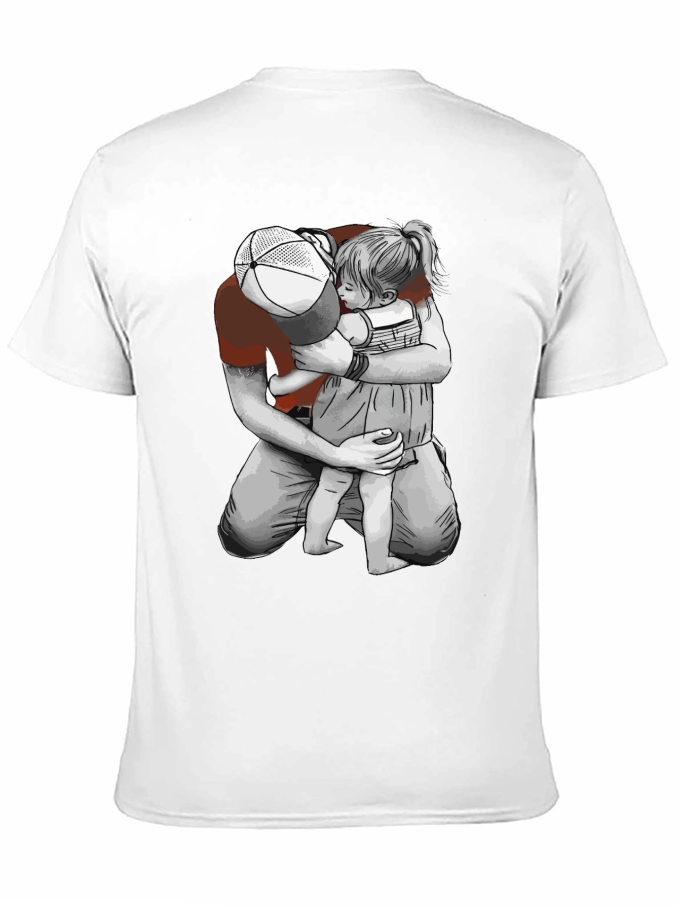 Father & Daughter Graphic Tee - Heartwarming Design